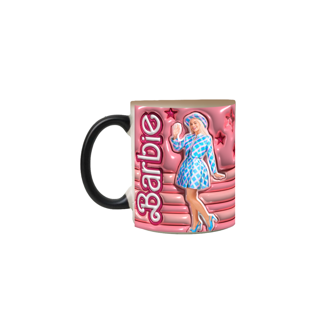 Caneca Mágica - Barbie 3D
