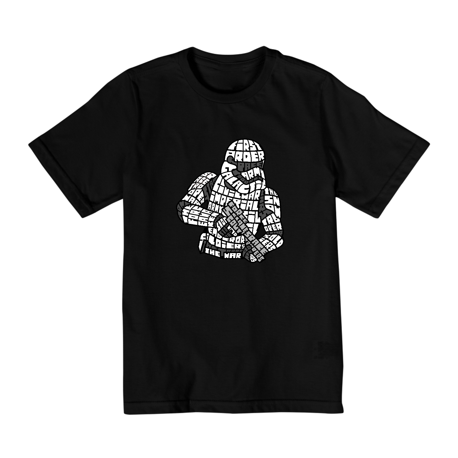 Camiseta Quality infantil 2 a 8 - First Order 