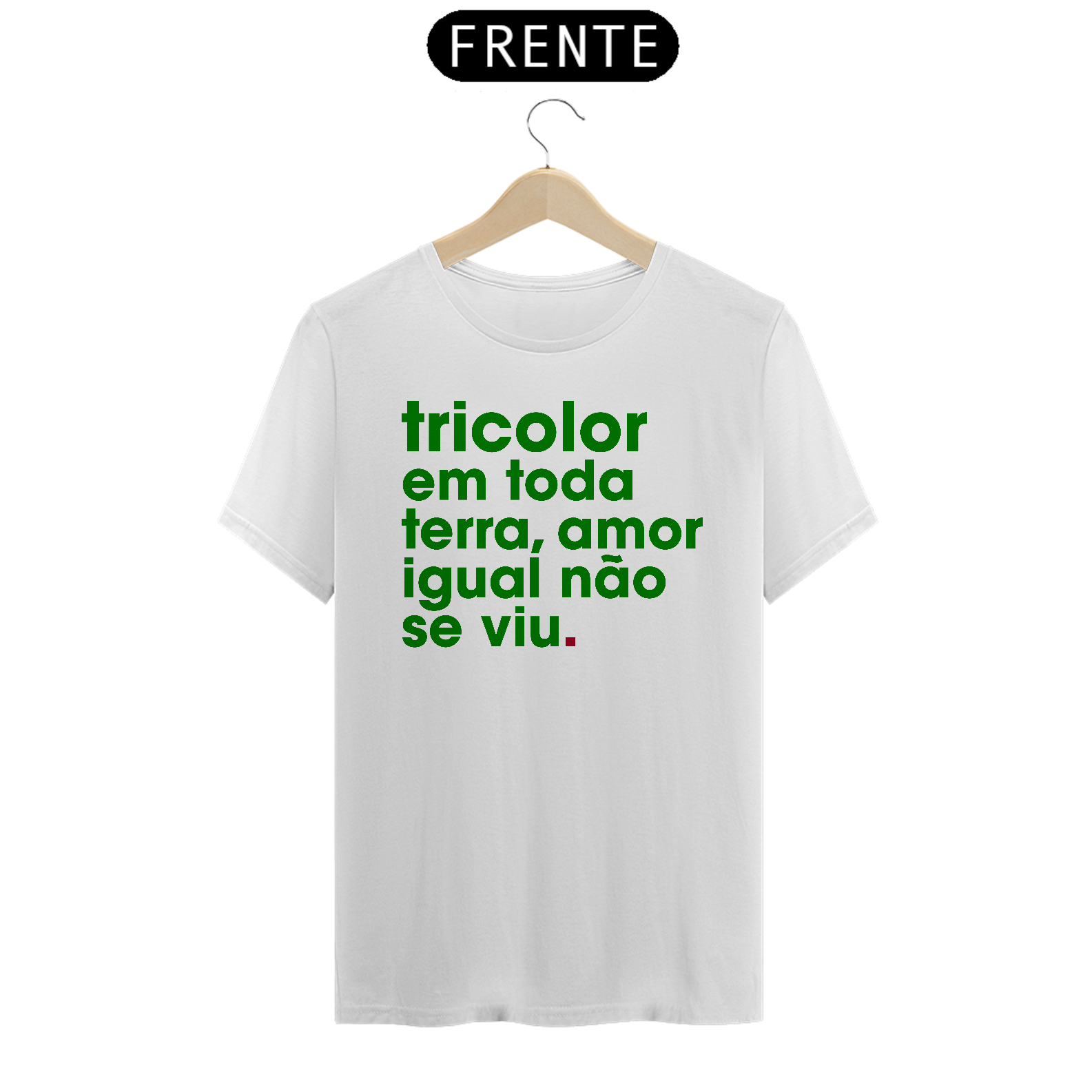 Nome do produto  Tricolor em Toda terra.