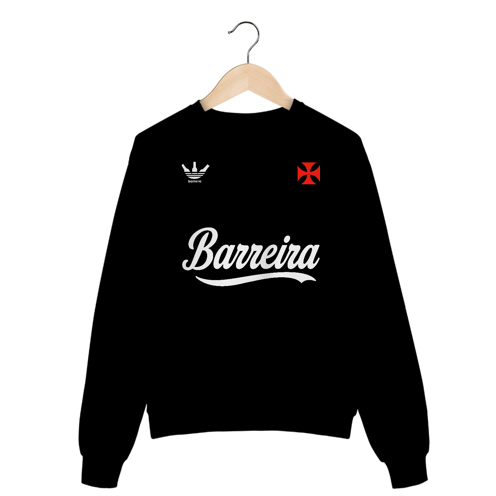 Nome do produto  Moletom Barreira F.C.