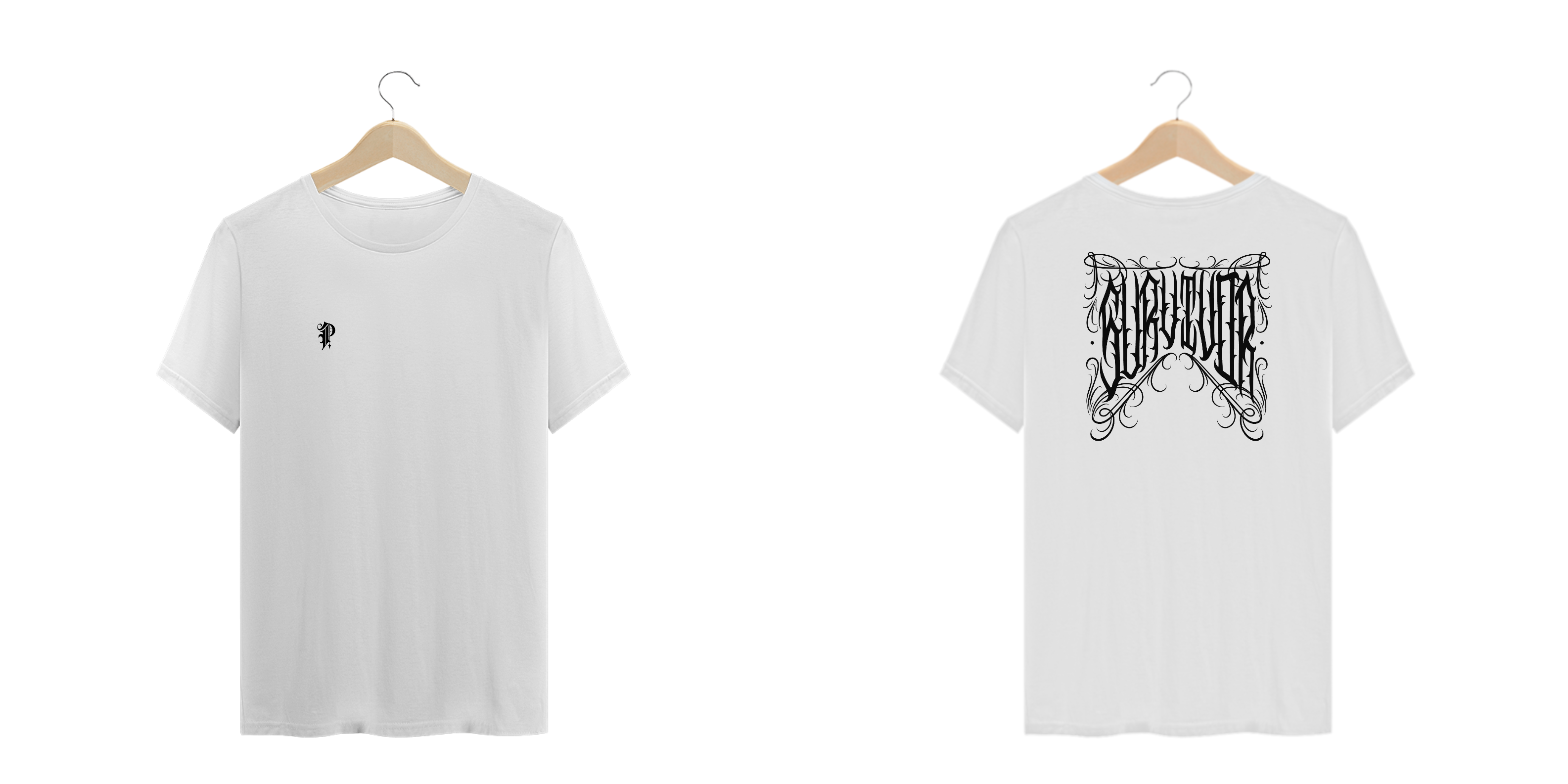 Camiseta Plus Size Survivor (branca)