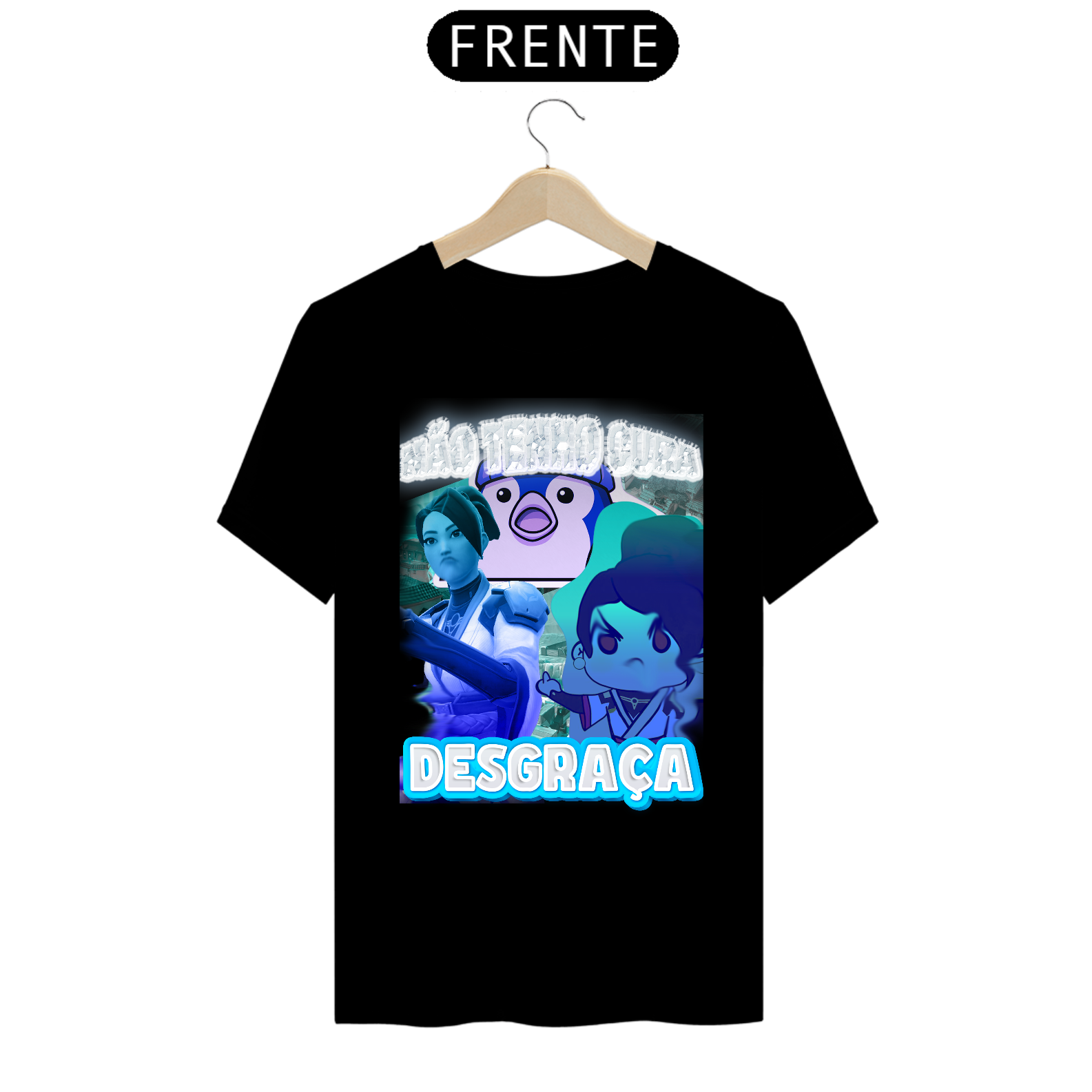 T-Shirt Não Tenho Cura Desgraça - SAGE