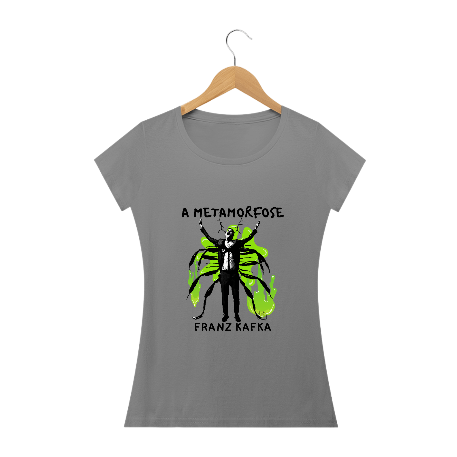 A Metamorfose, Franz Kafka Long Quality (Branca/Cinza)