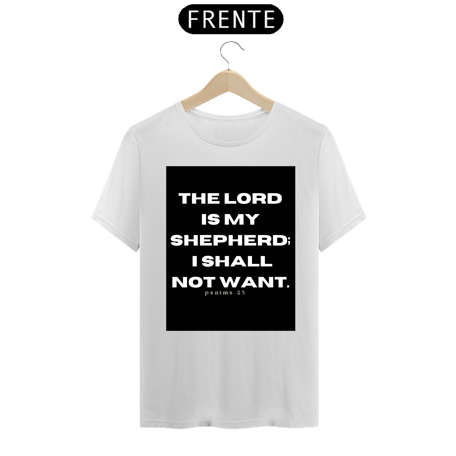 camiseta -  Salmos 23