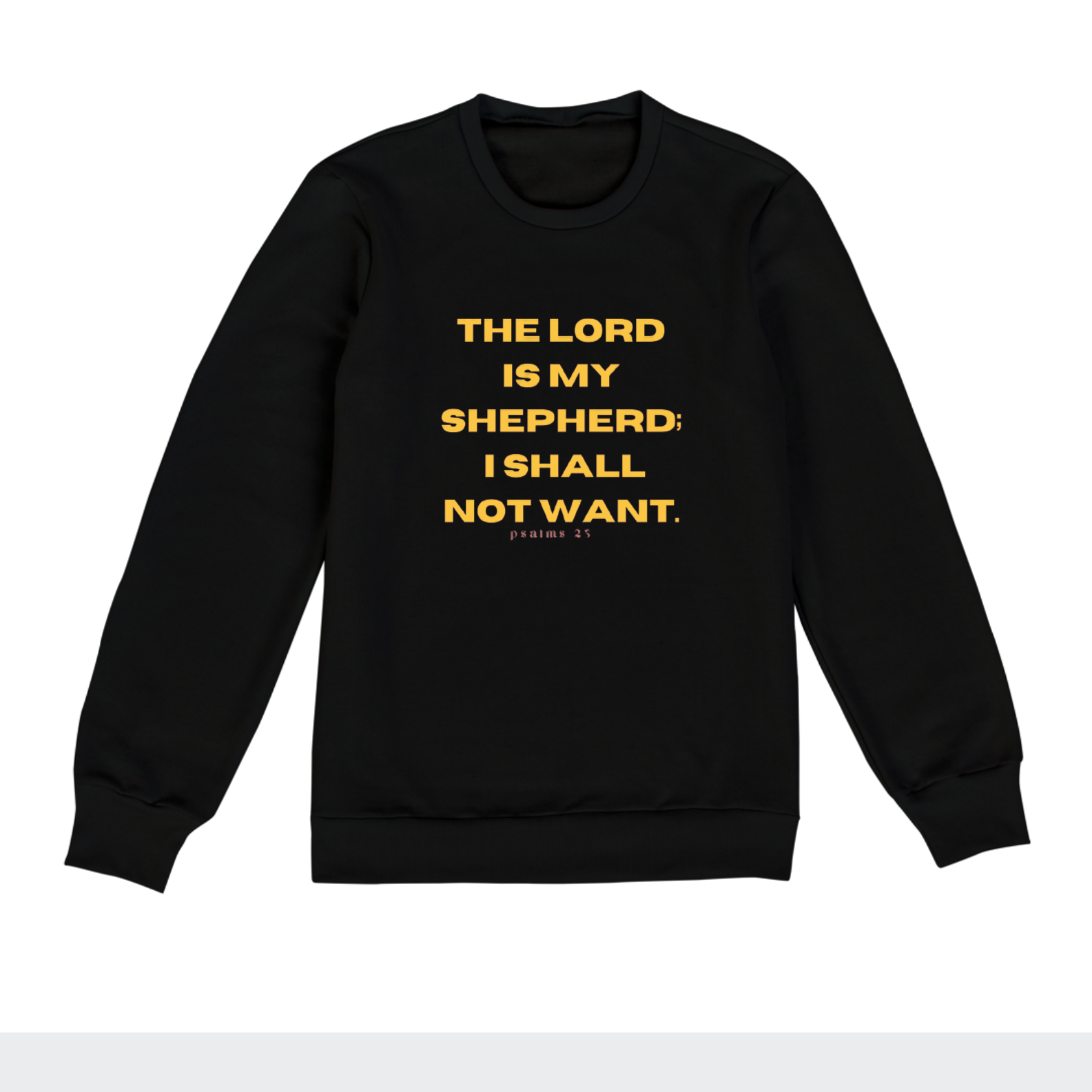 Casaco fechado - Psalmos 23