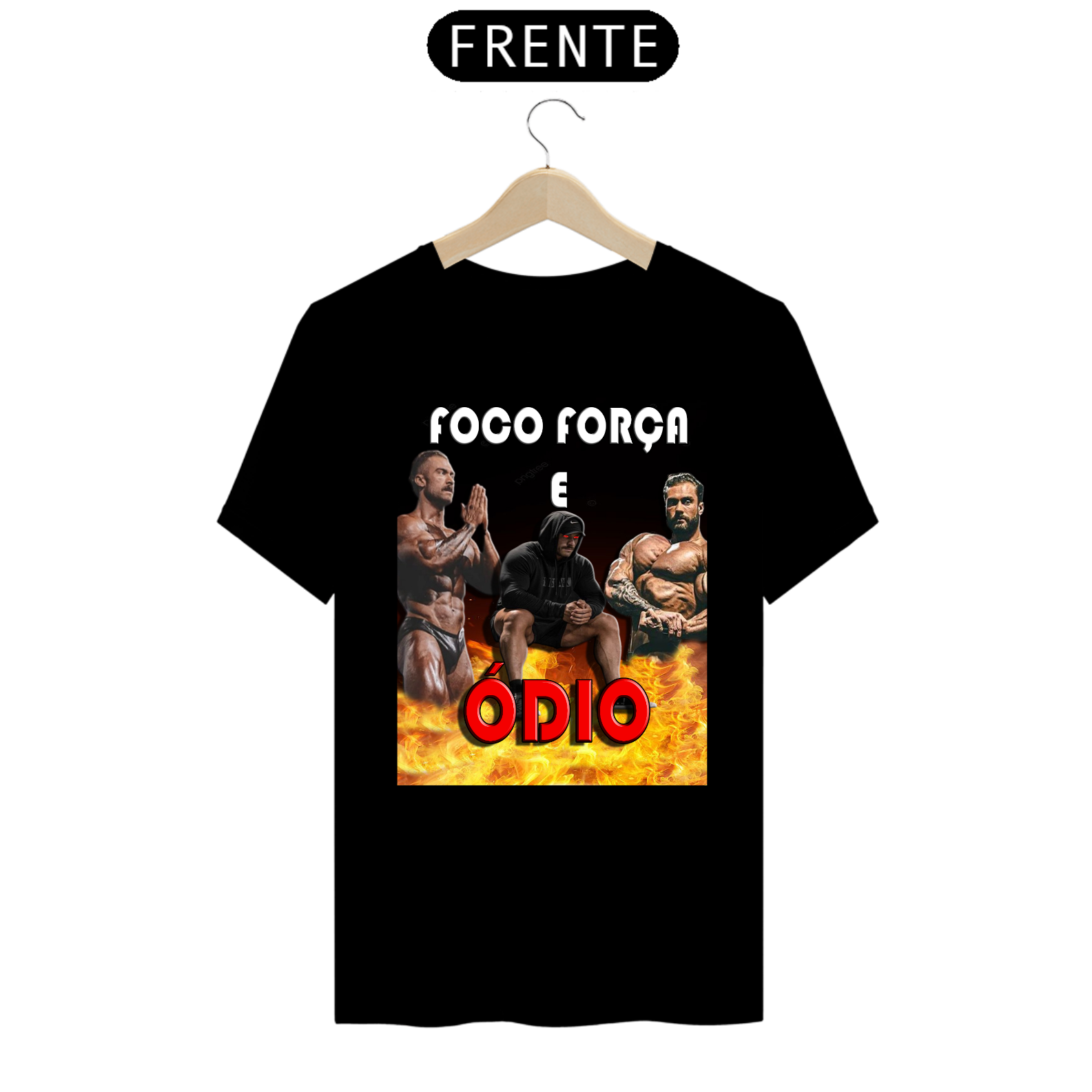 Foco força e ódio