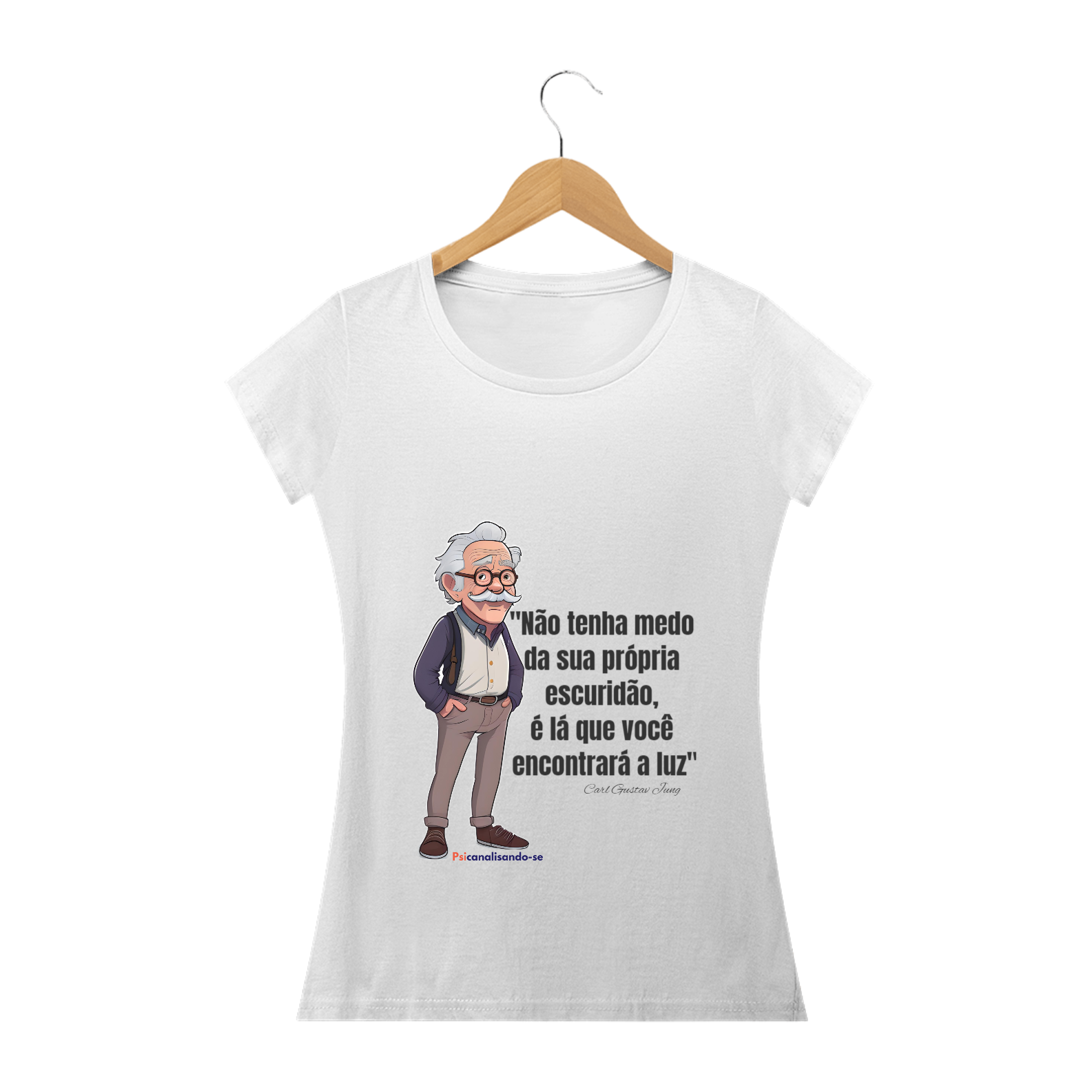 Camiseta Jung luz feminino