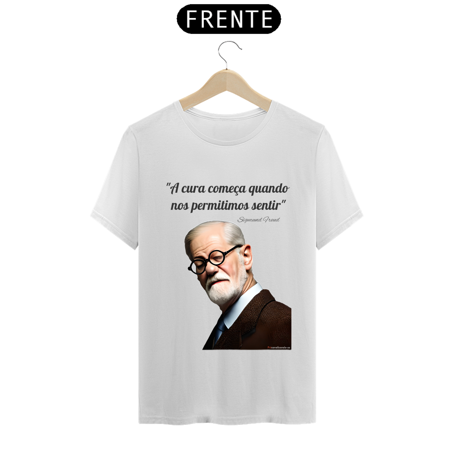 Camiseta Masculina Freud Sentir