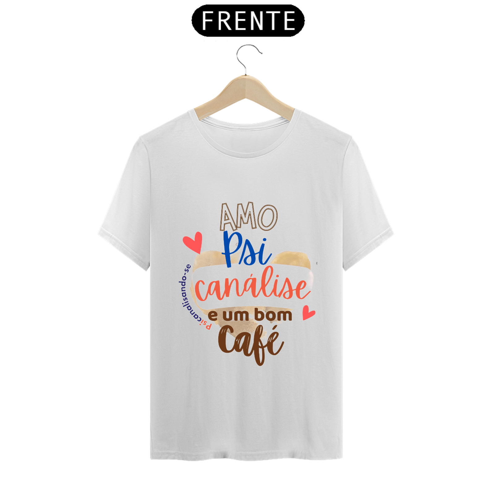 Camisa masculina psicafé