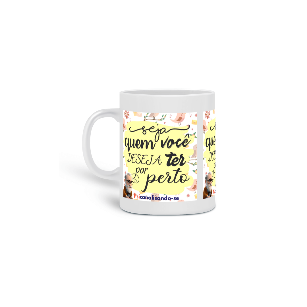 Caneca psicanalisando-se frases