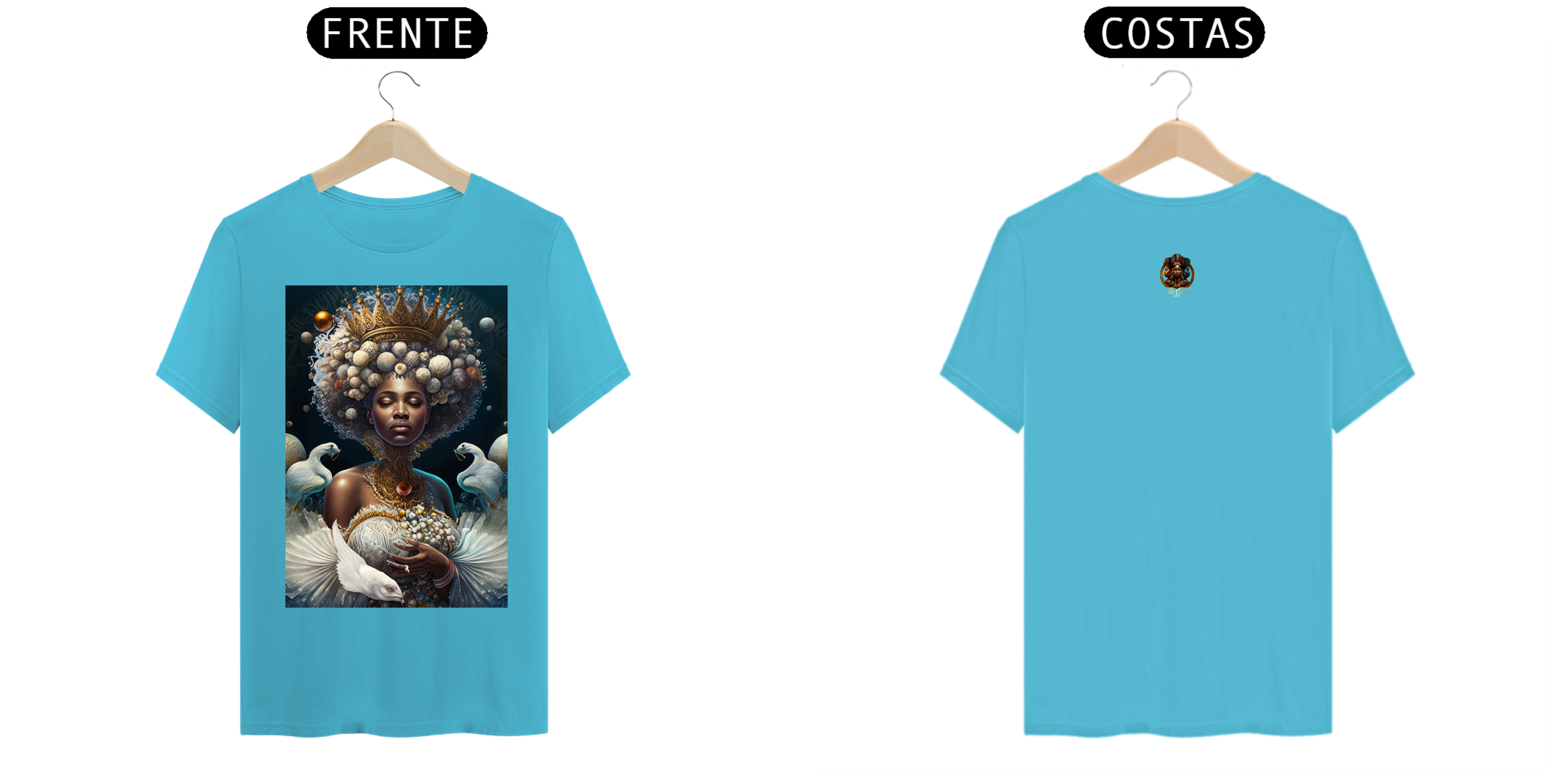 Camiseta Iemanjá Mãe D'Água