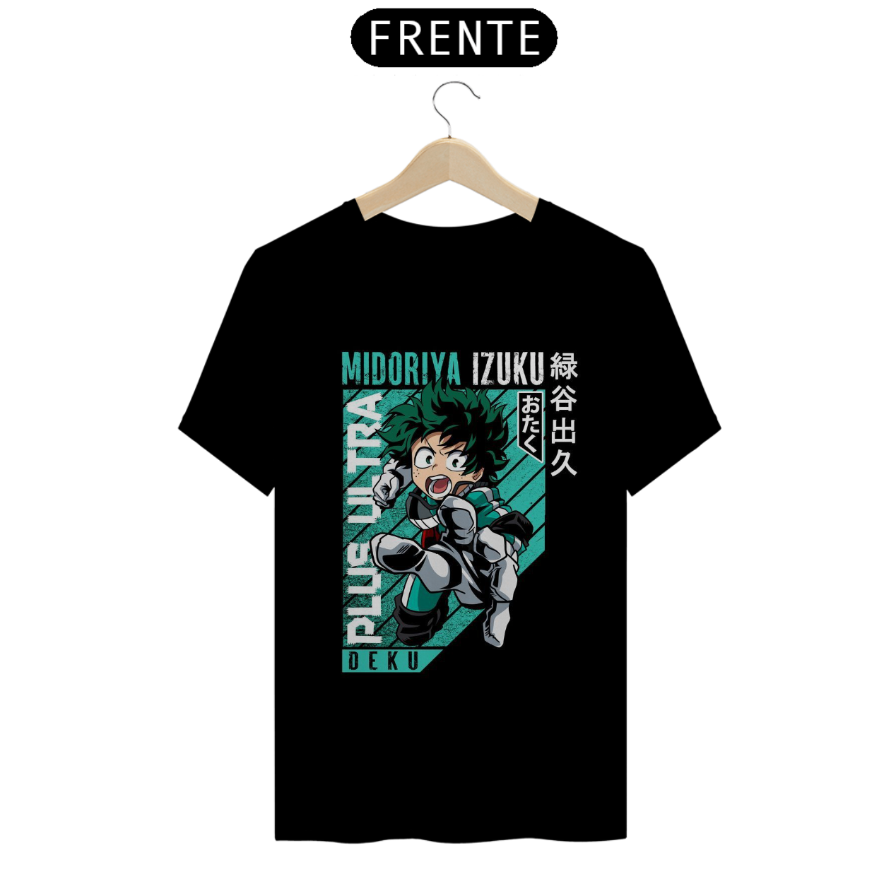 Nome do produto  Camisa midorya  Boku no Hero