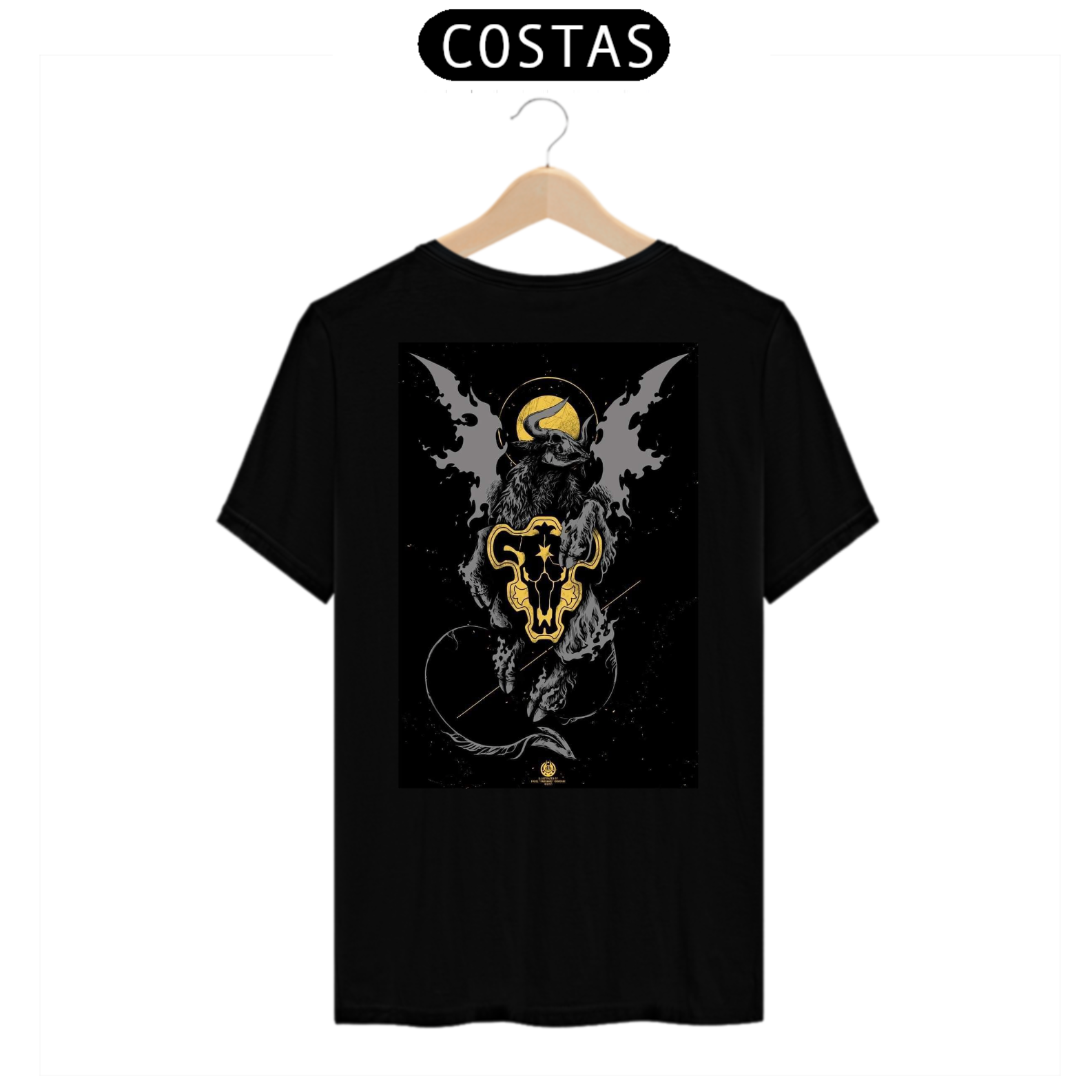 Nome do produto  Camisa Black Clover