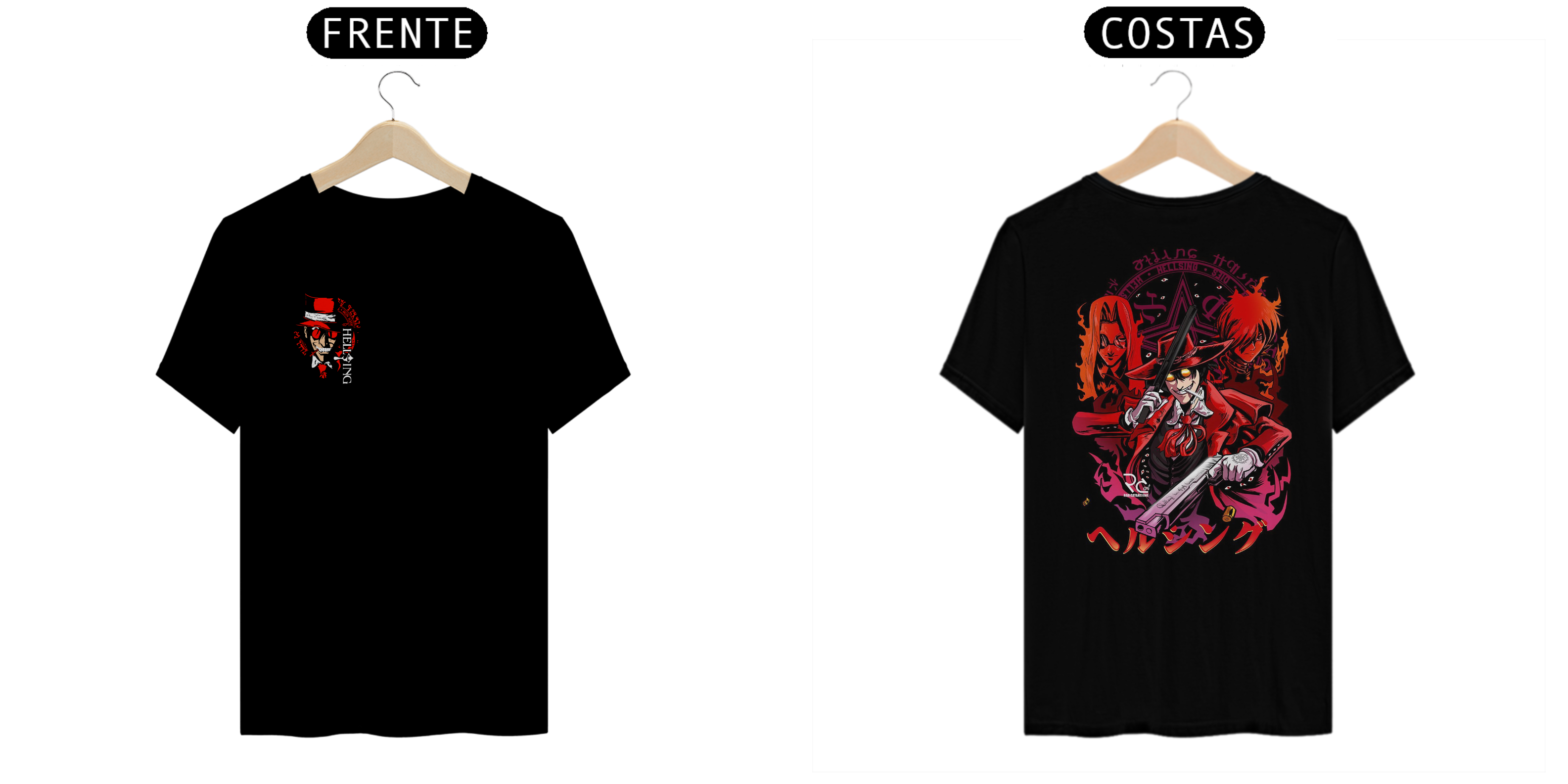 Nome do produto  Camisa Alucard Hellsing