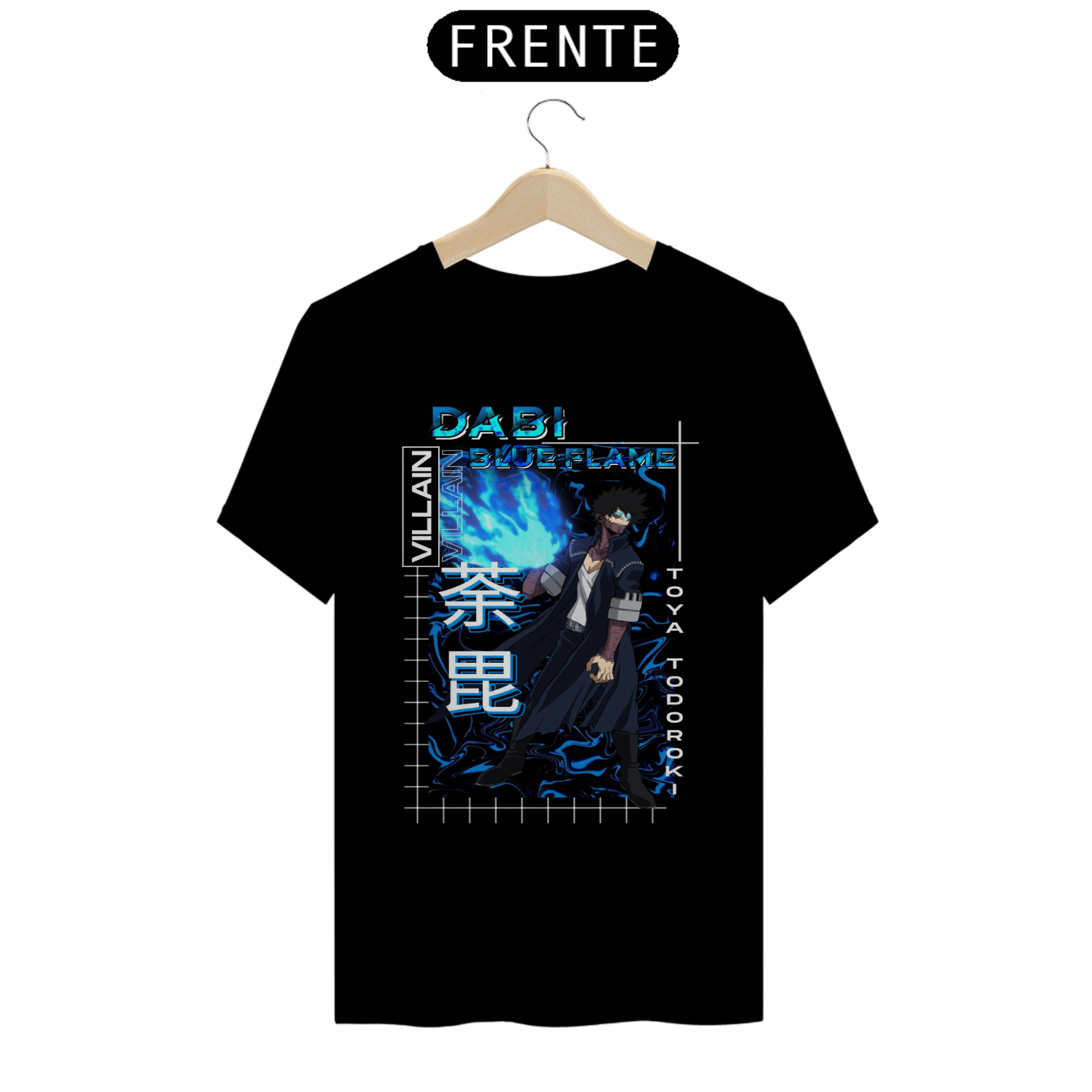 Nome do produto  Camisa Dabi Boku No Hero 
