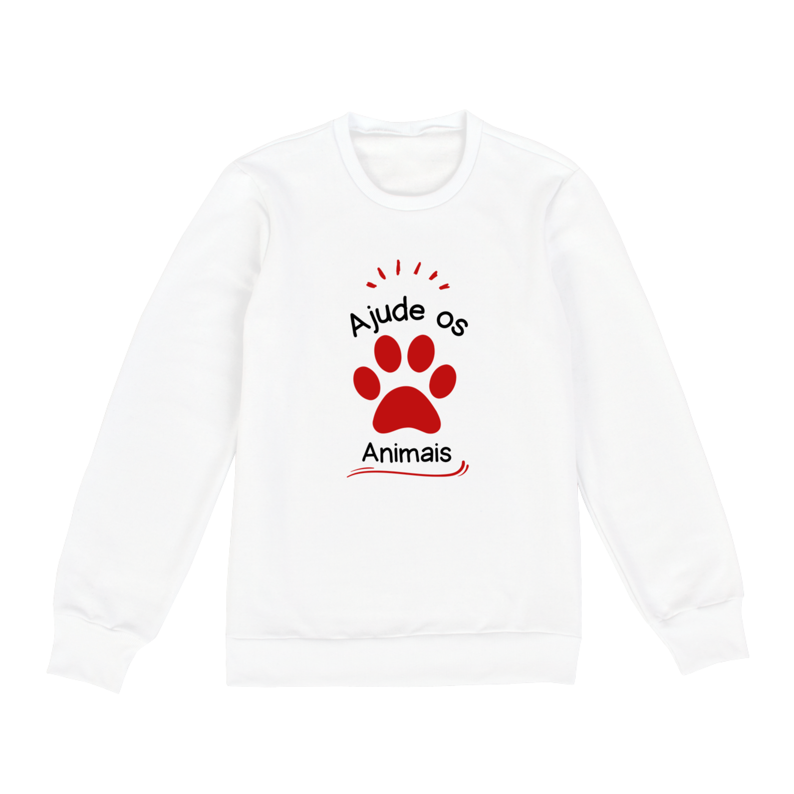 Nome do produto  MOLETOM AJUDE OS ANIMAIS