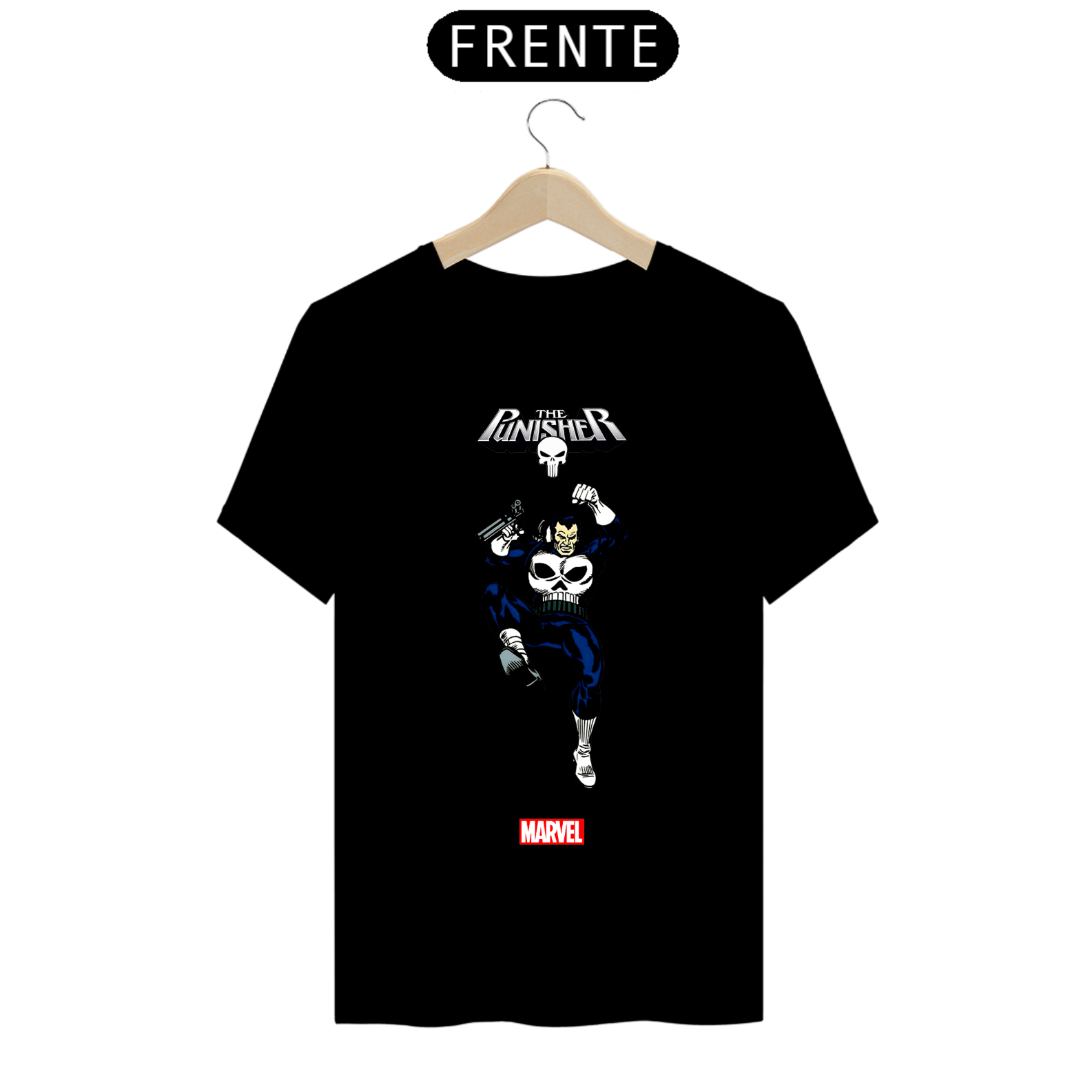 Camiseta Masculina - Justiceiro