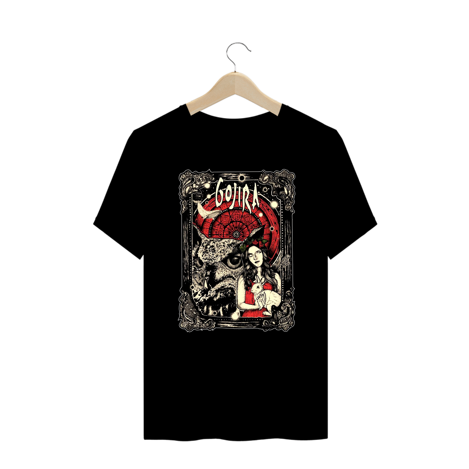 Camiseta Plus Size - Gojira