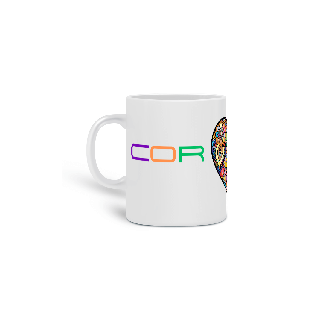 Nome do produto  Caneca CorAção