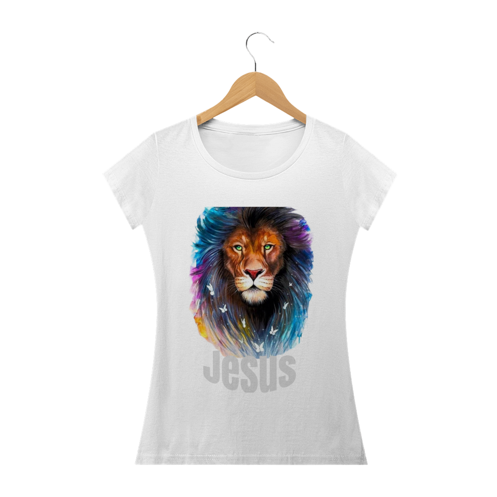 Camiseta Feminina  Leão de Judá 1
