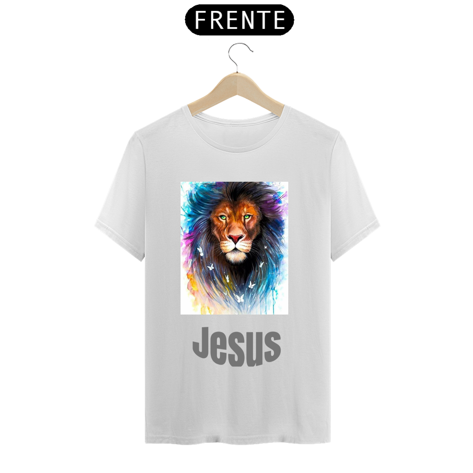 Camiseta Masculina Leão de Judá 1 