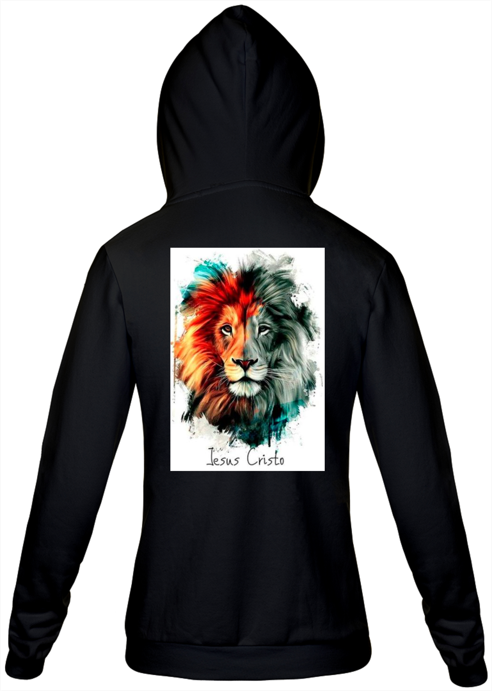 Moletom com zíper Leão de Judá 2 