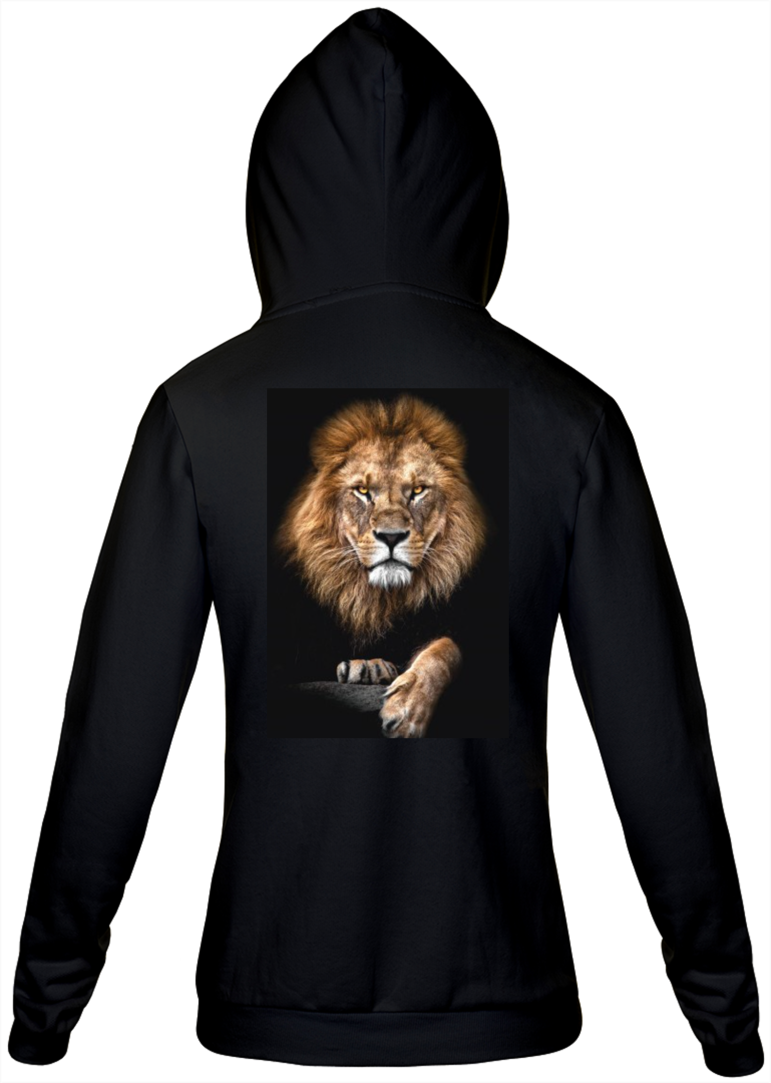 Moletom com zíper Leão de Judá 3 