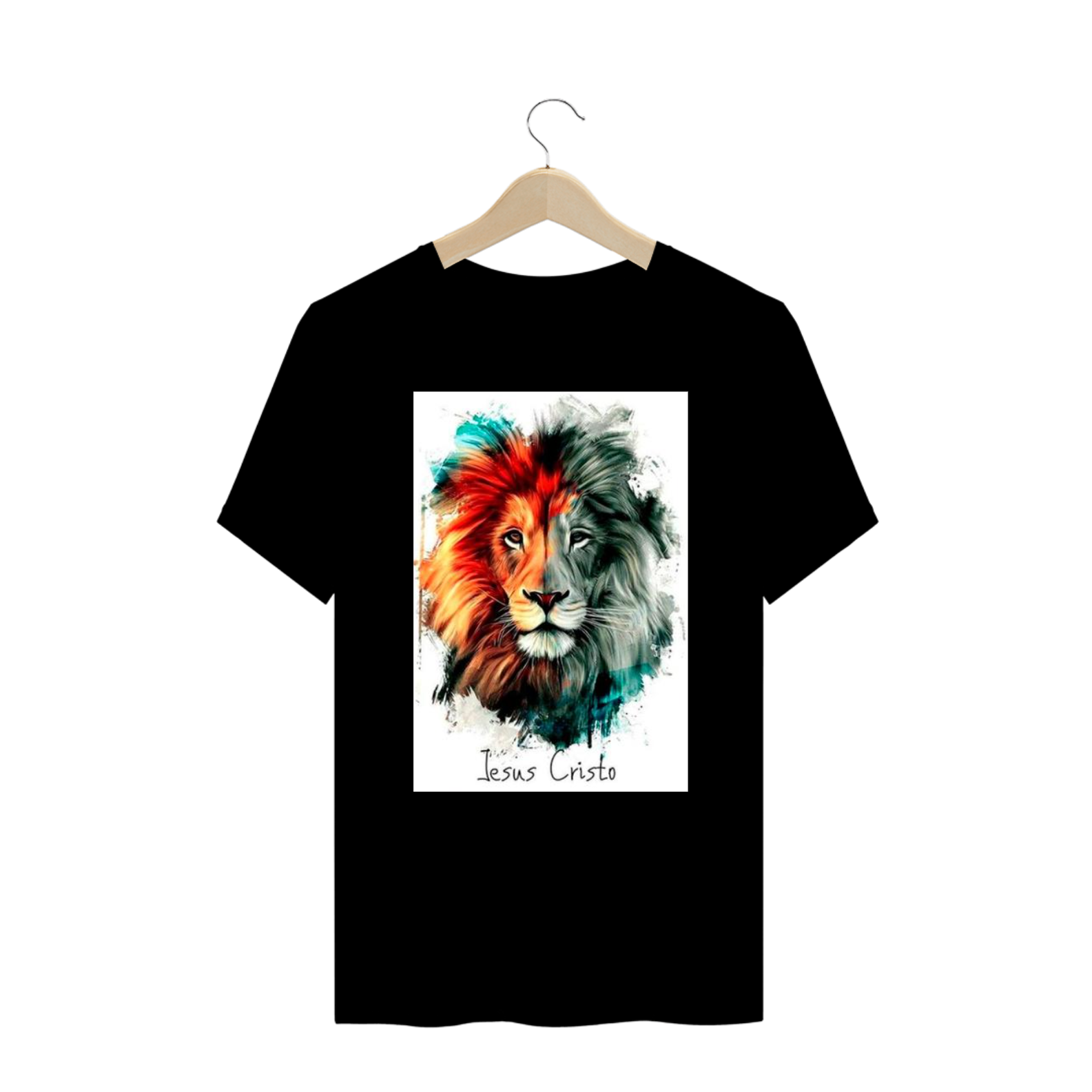 Camiseta Plus Dizer Leão de Judá 2 