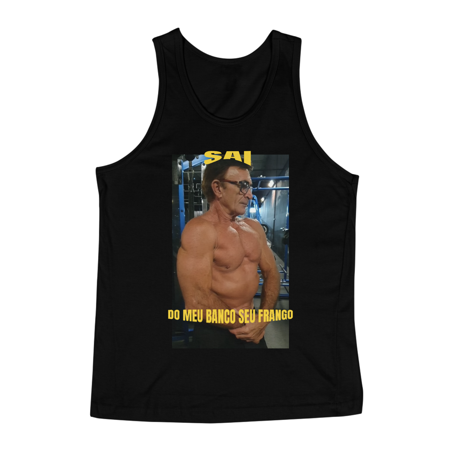 SAI DO MEU BANCO  SEU FRANGO 