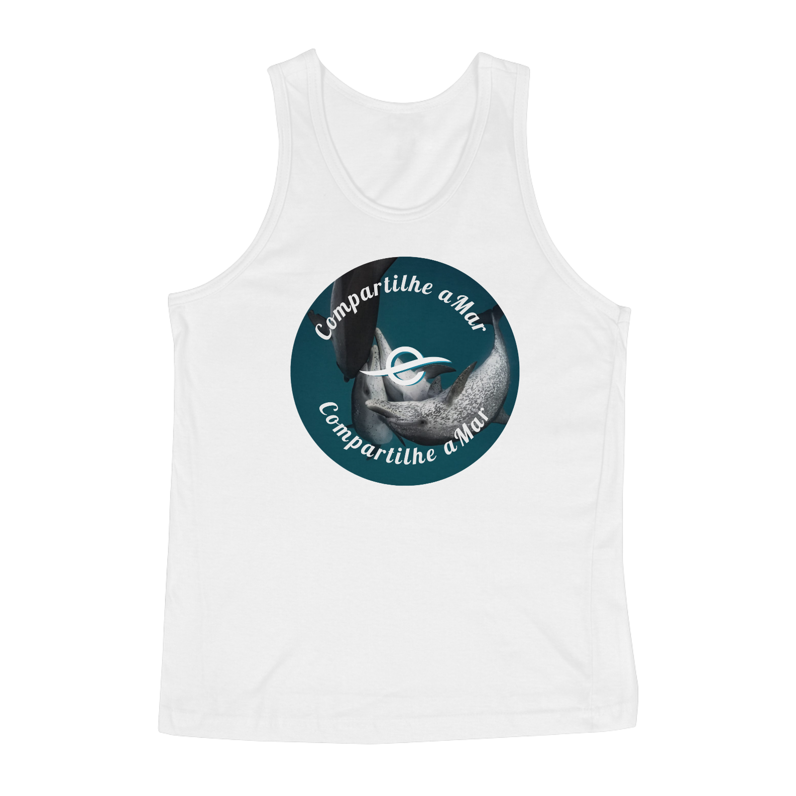 Regata Golfinho Compartilhe aMar Masculina