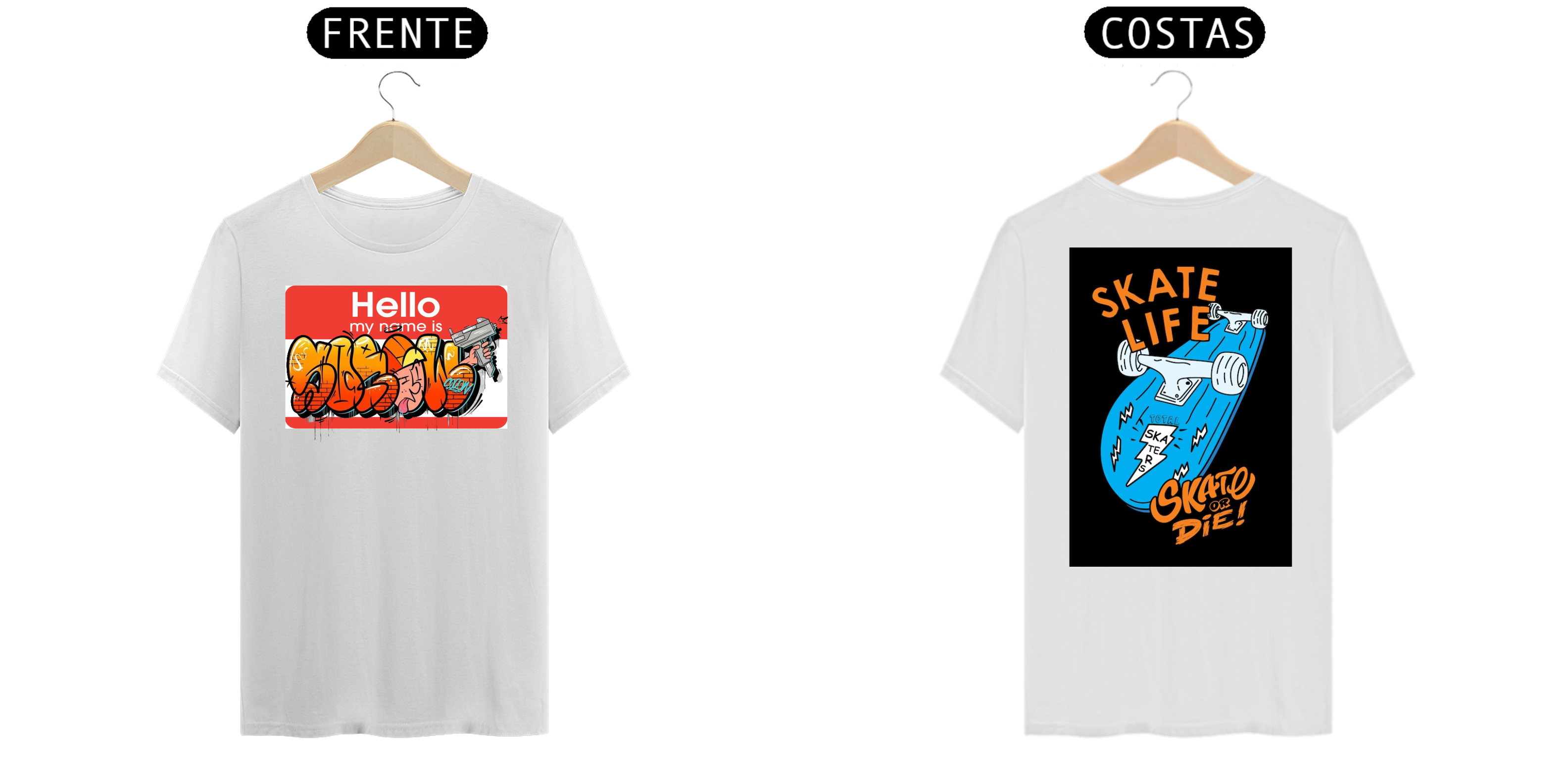 Nome do produto  Camiseta Graffit Skate.
