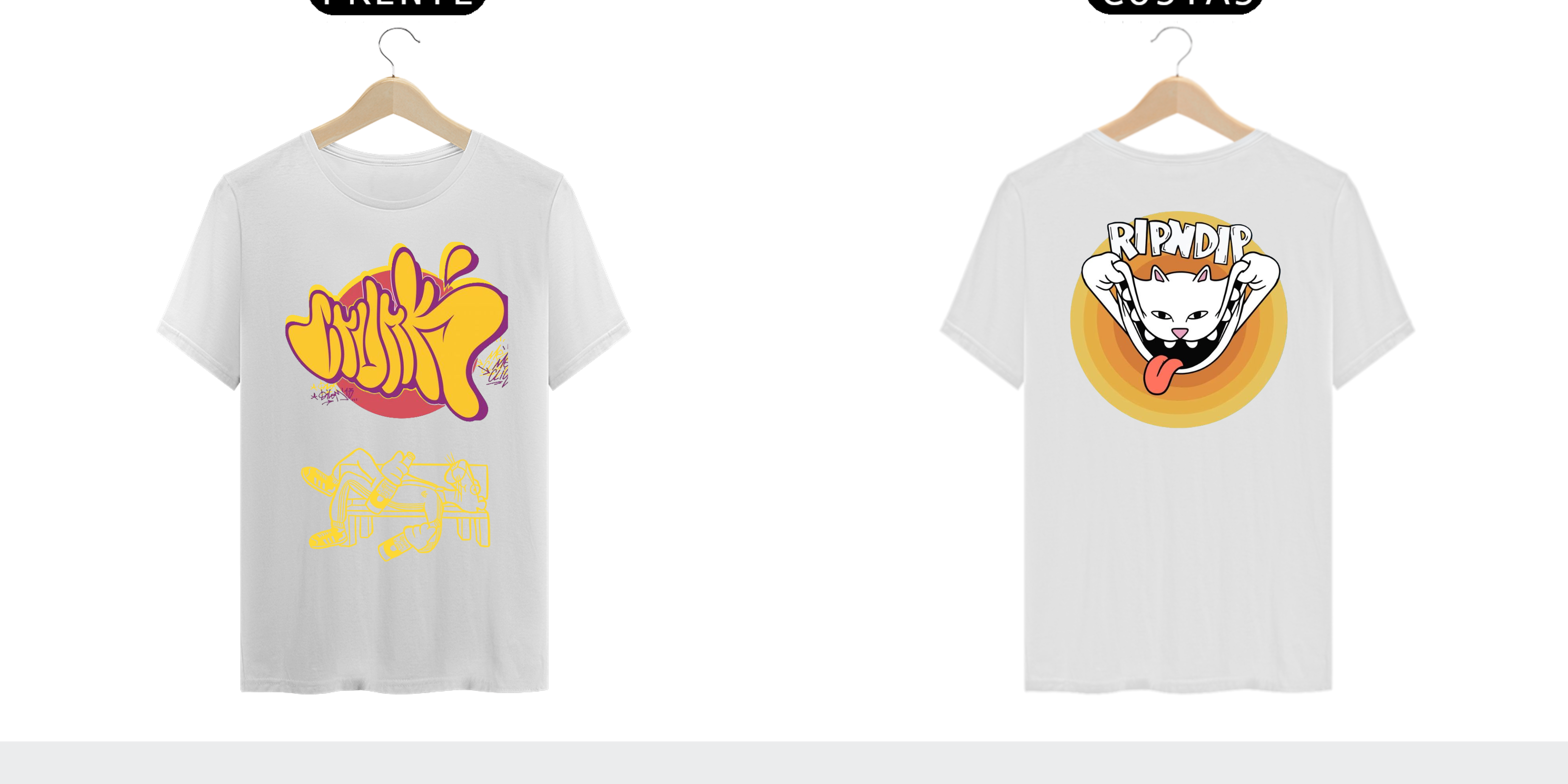 Nome do produto: Camiseta Graffiti Pantera Cor de Rosa.