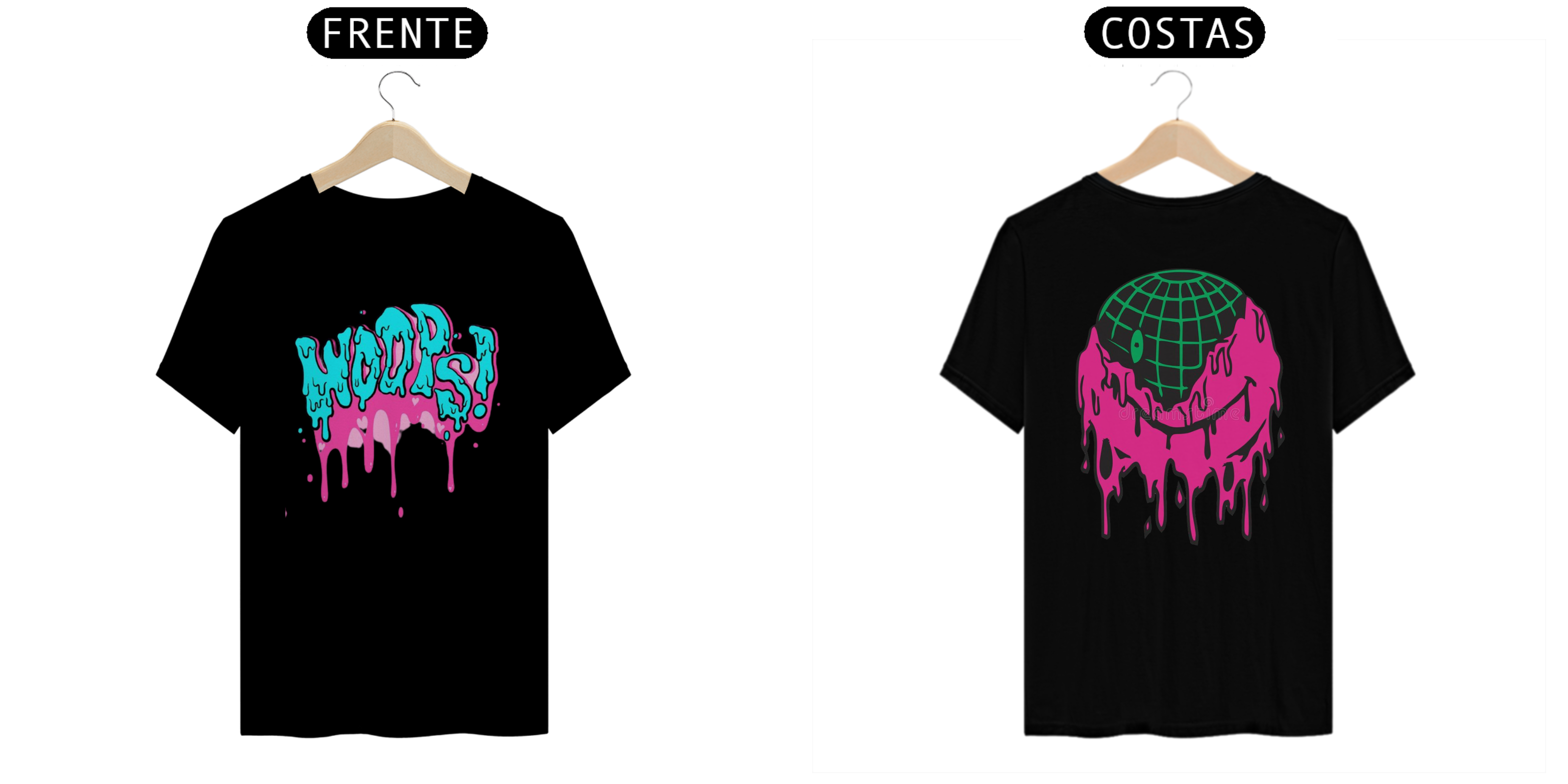 Nome do produto  Camiseta Tag Woops