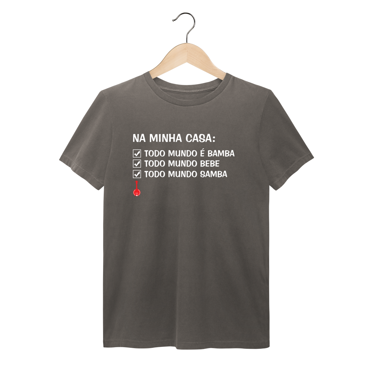 Camiseta Na Minha Casa Todo Mundo é Bamba - Estonada