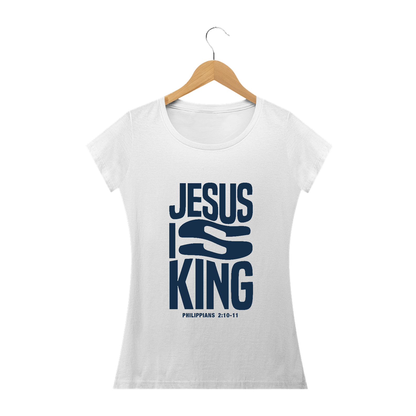 Mostre sua fé com estilo: Adquira a blusa 'Jesus is King