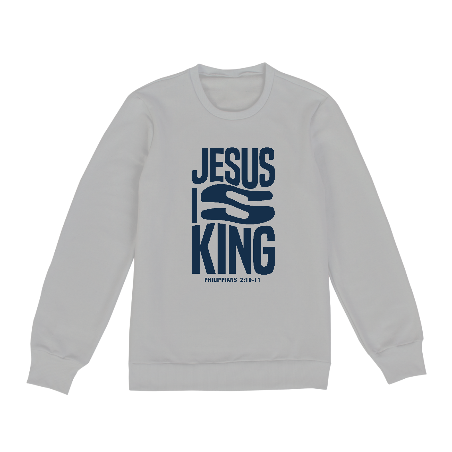Mostre sua fé com estilo: Adquira o moletom 'Jesus is King'