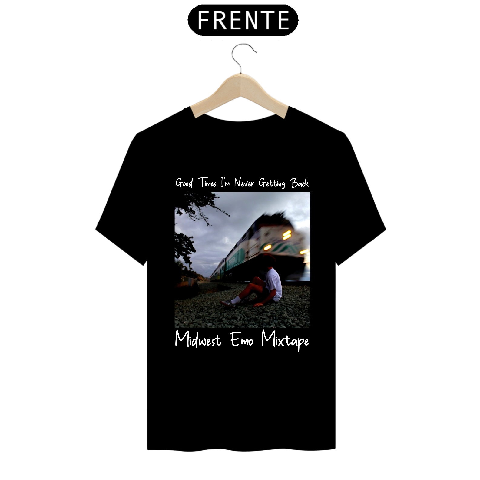 Nome do produto: Midwest Emo Mixtape #1 T-Shirt