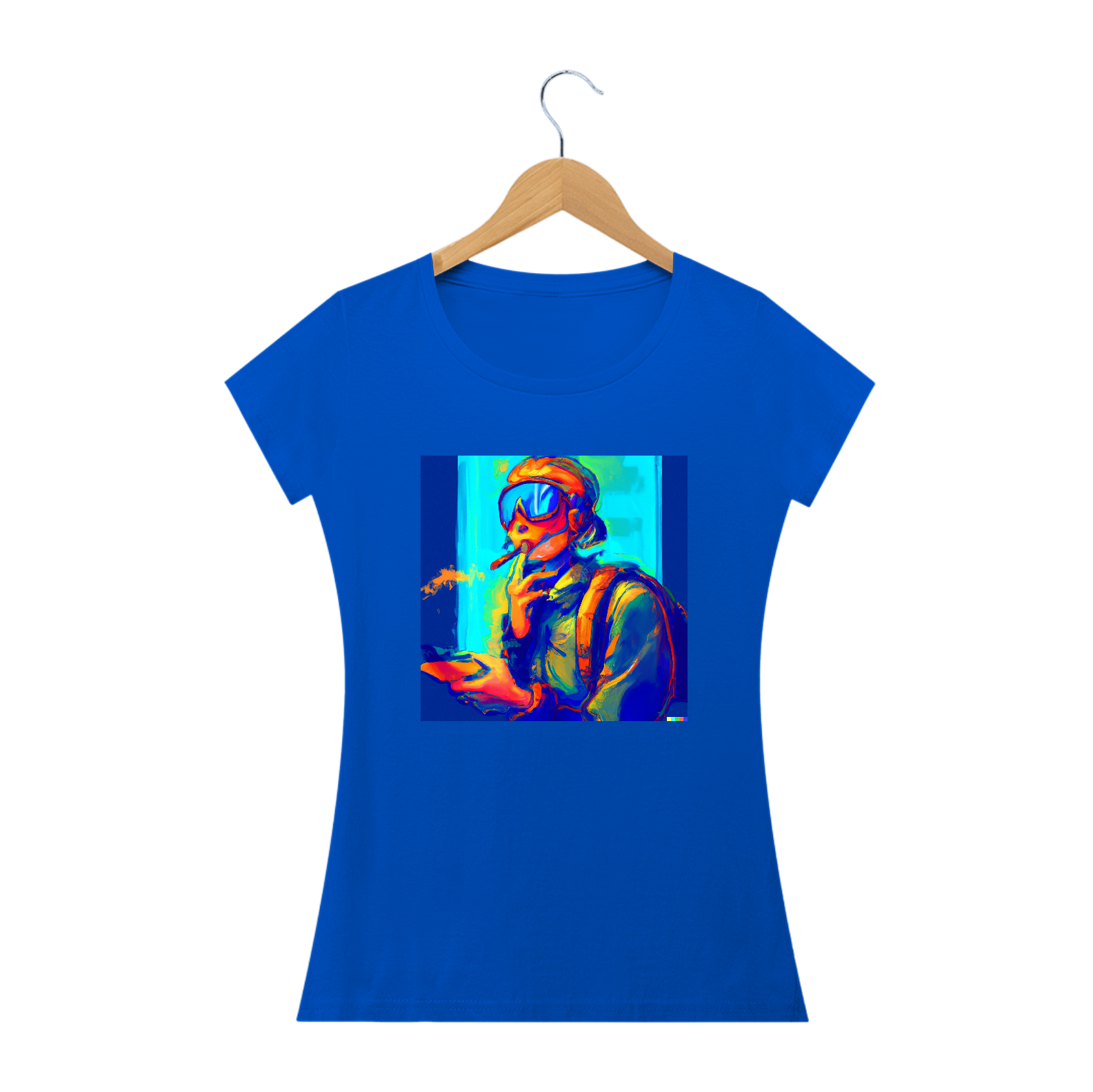 Camiseta Fem. Cyberpunk