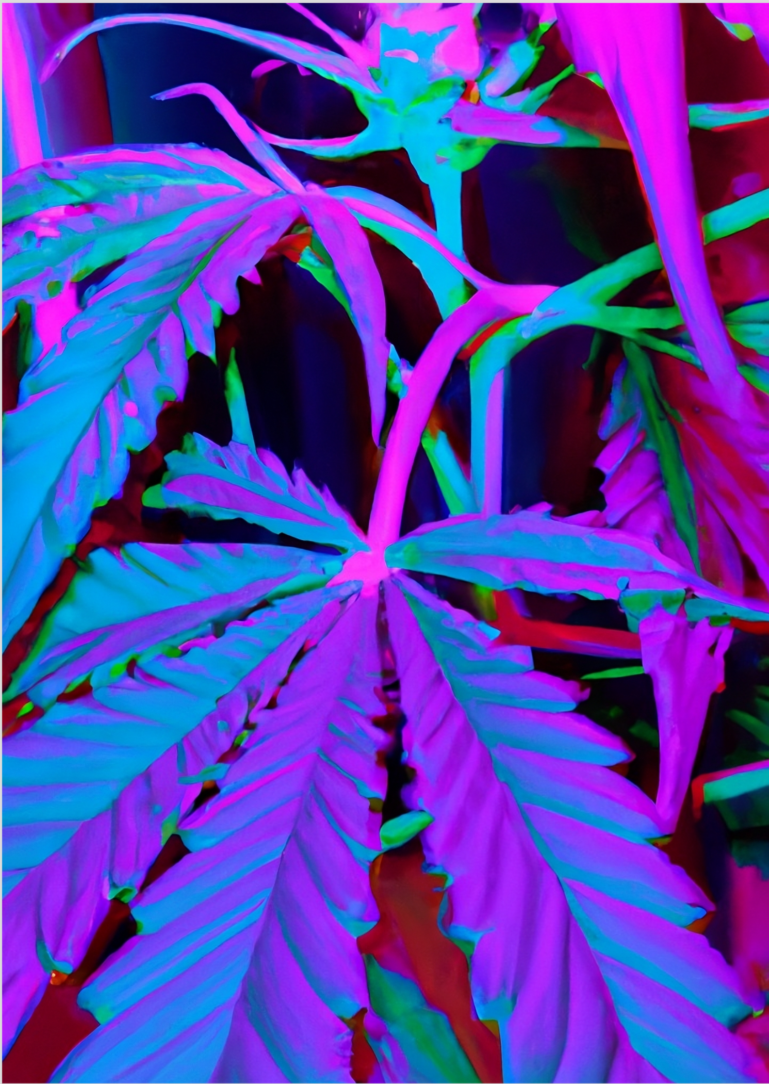 Pôster Planta Psicodélica