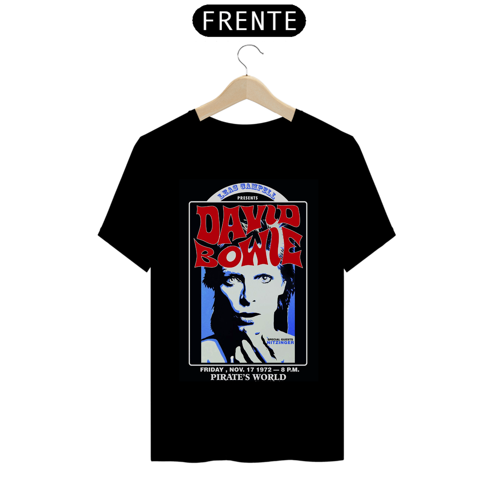 Camiseta David Bowie