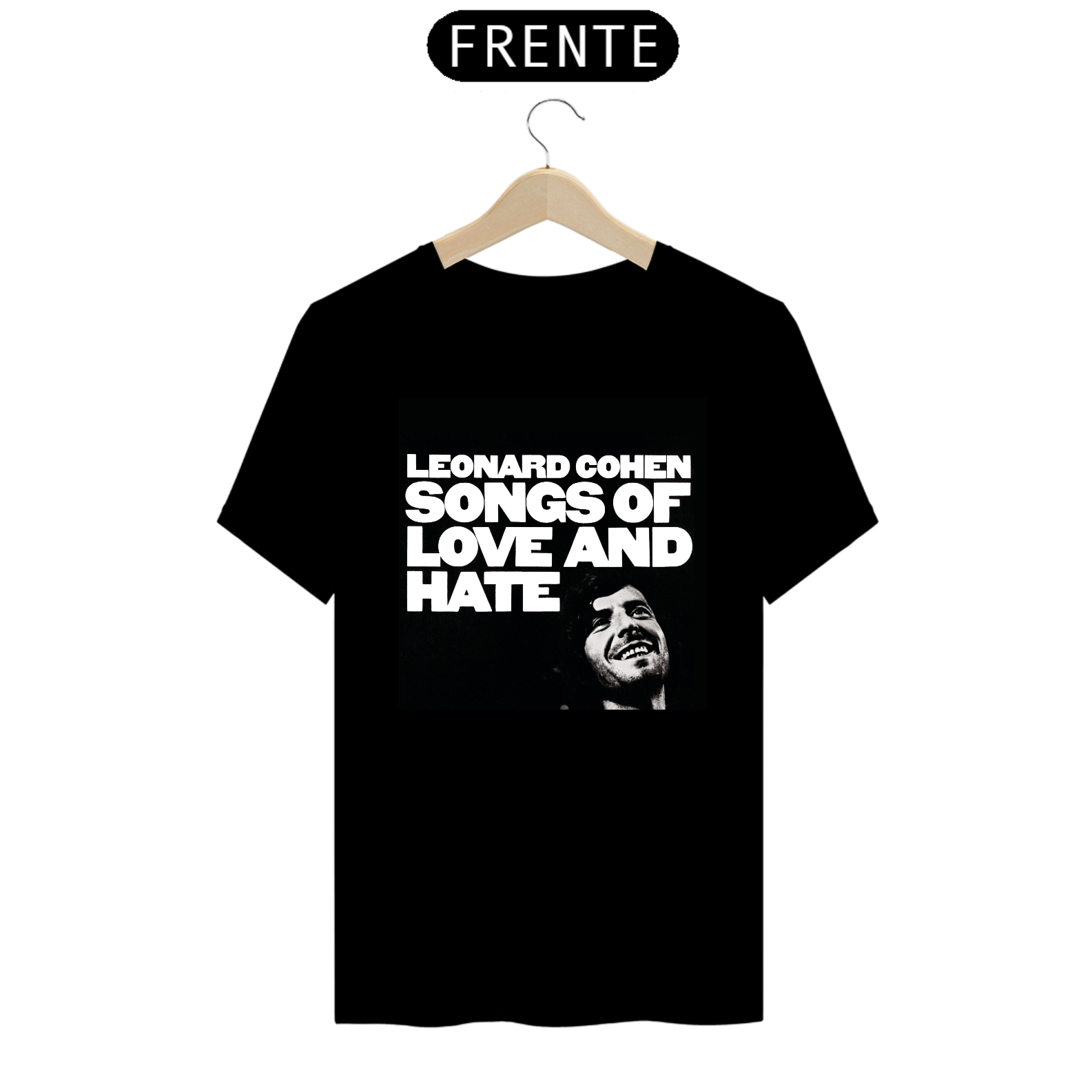 Camiseta Leonard Cohen - Songs of Love and Hate