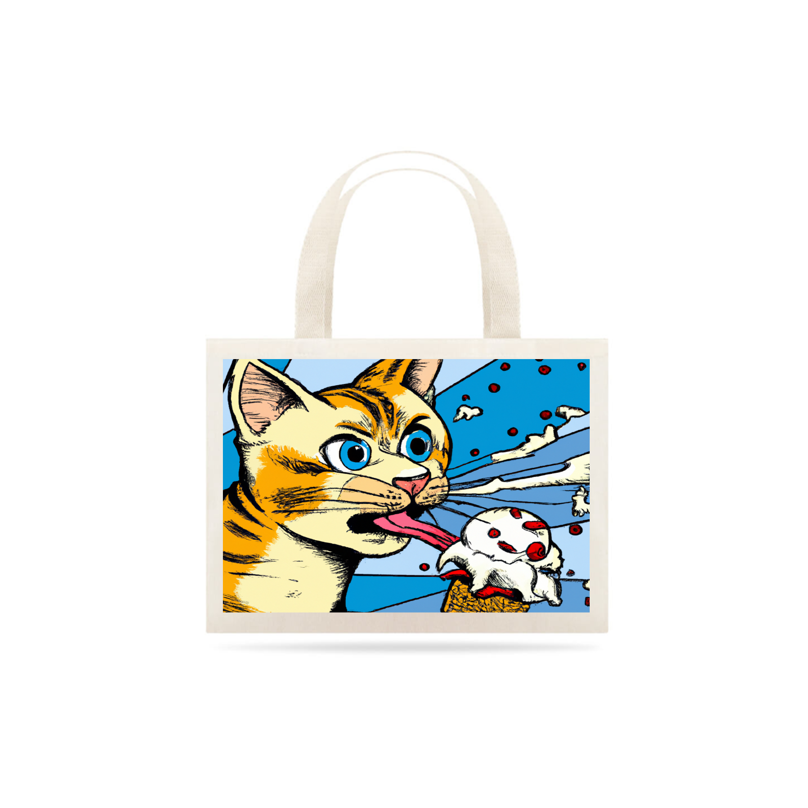 ECOBAG GATINHO SORVETE 2