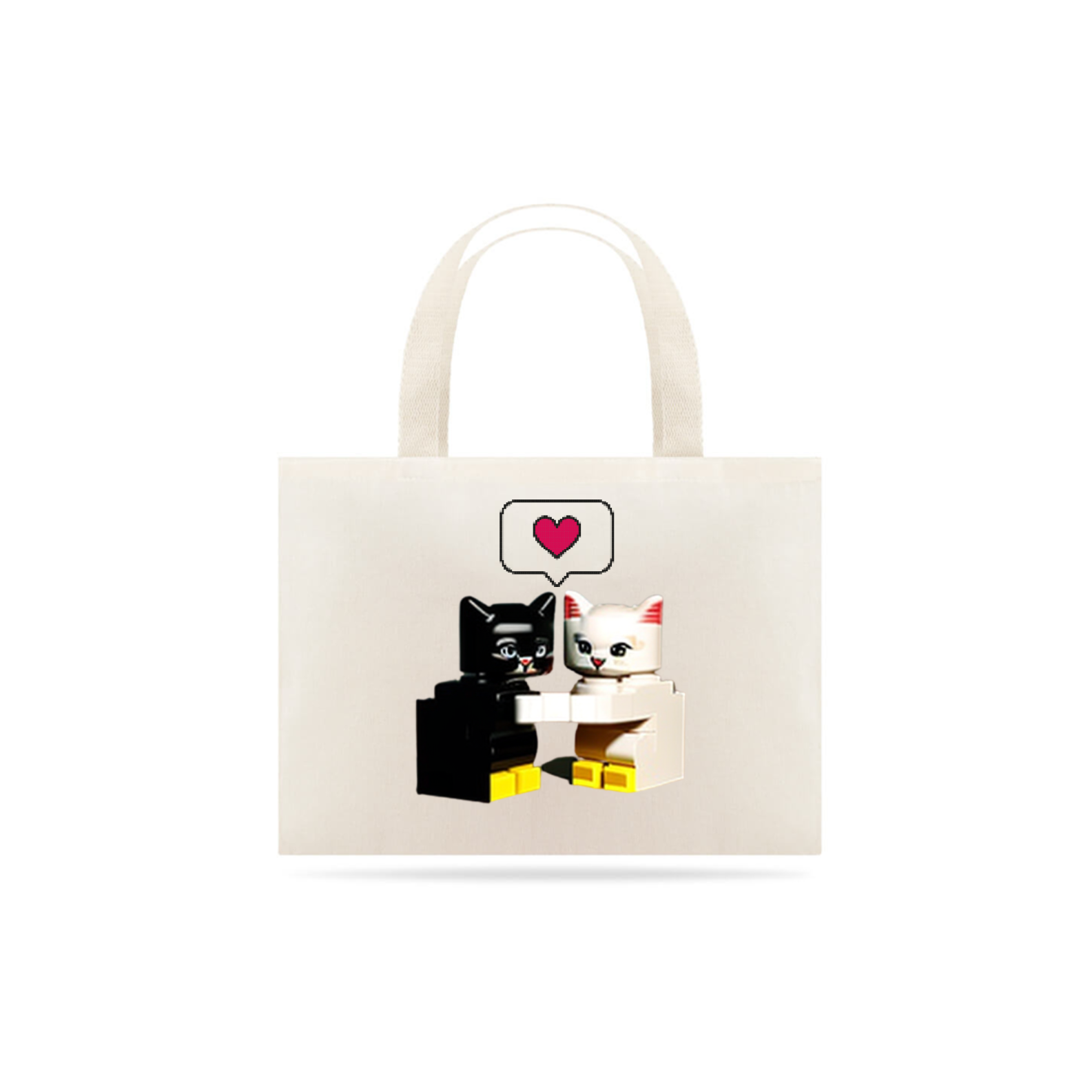 ECOBAG GATINHOS LEGO