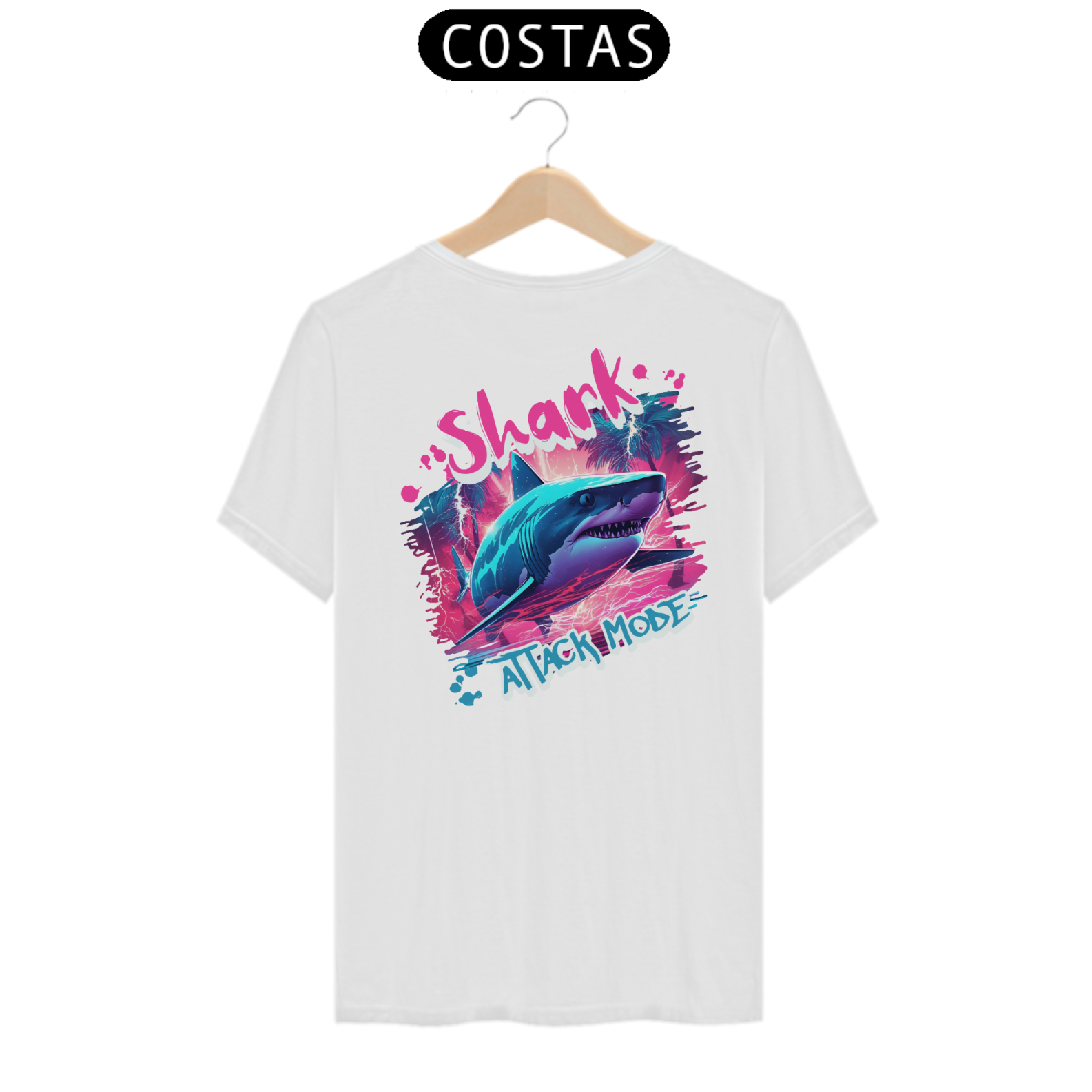 CAMISETA SHARK ATTACK