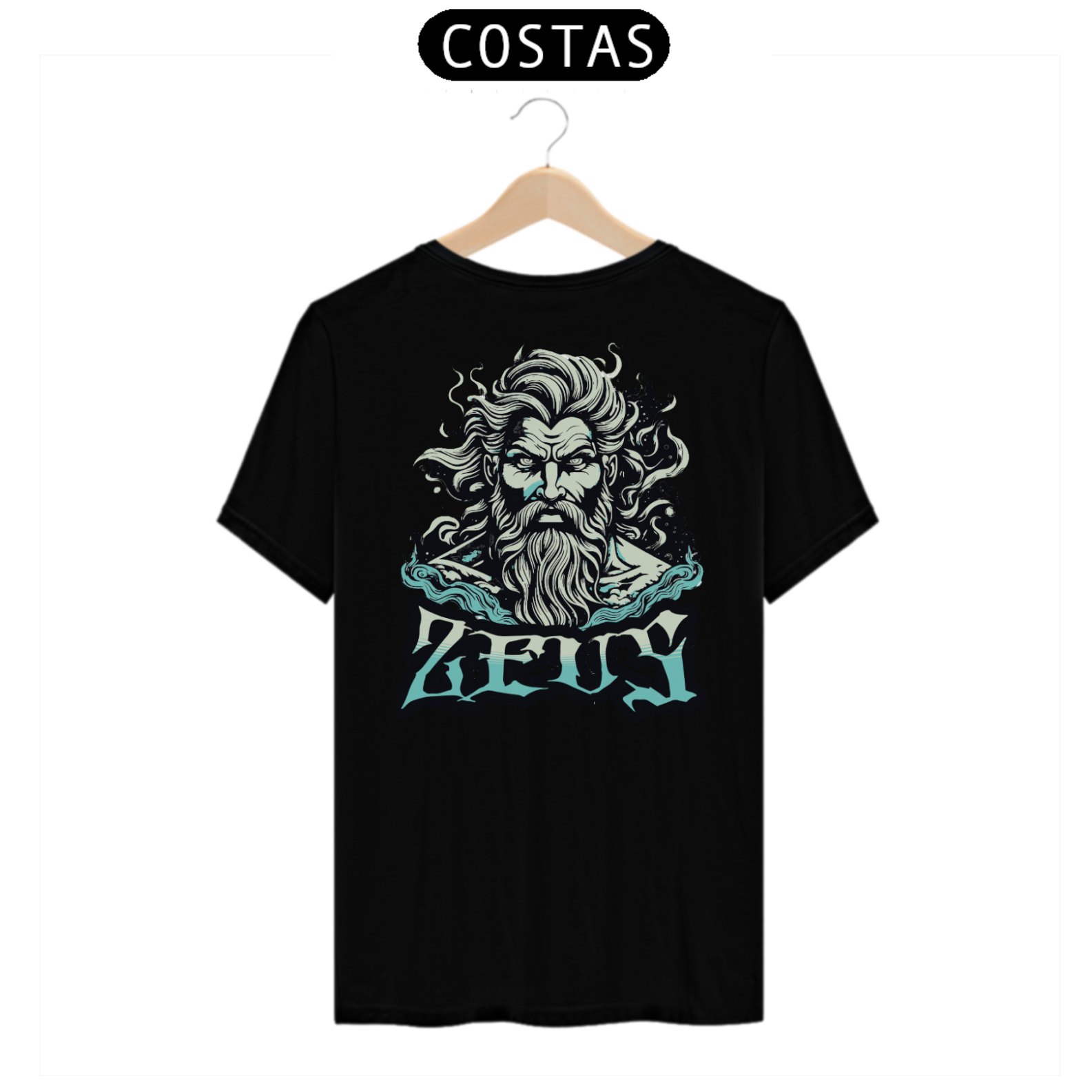 Nome do produto: camiseta zeus