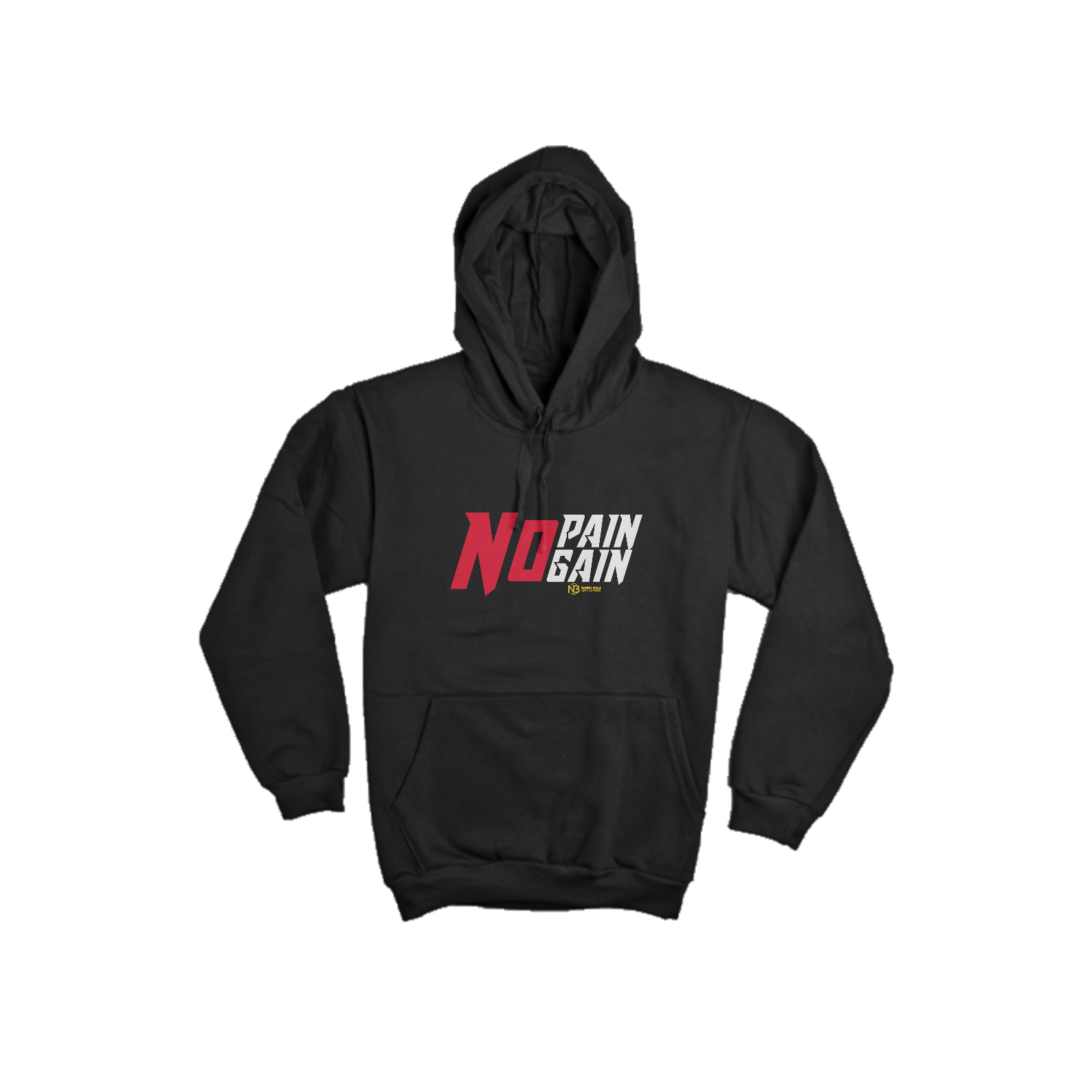 MOLETOM CANGURU - NO PAIN NO GAIN