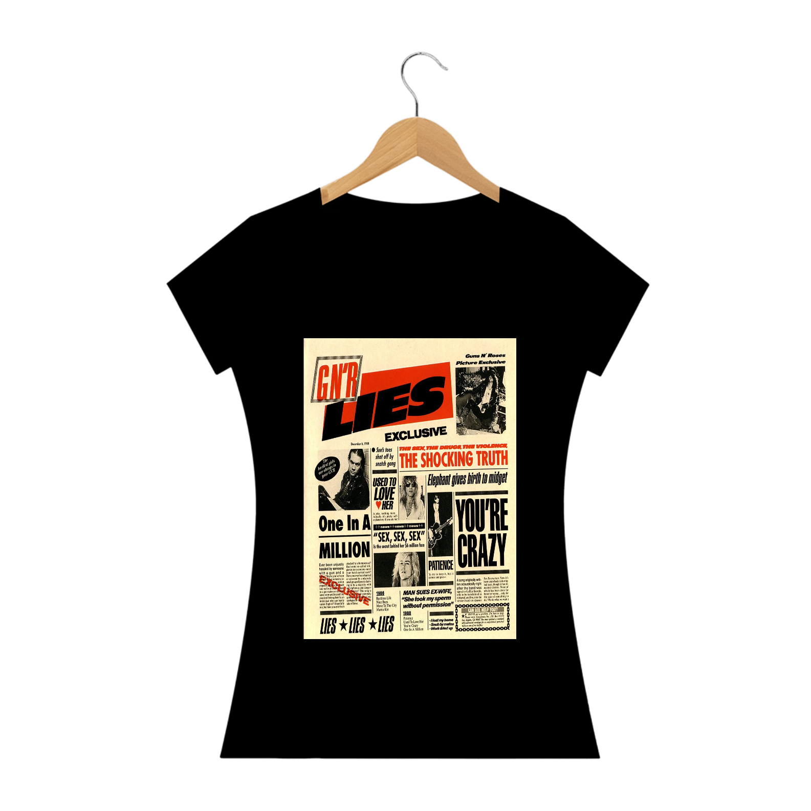 Nome do produto: GNR Lies - Fem