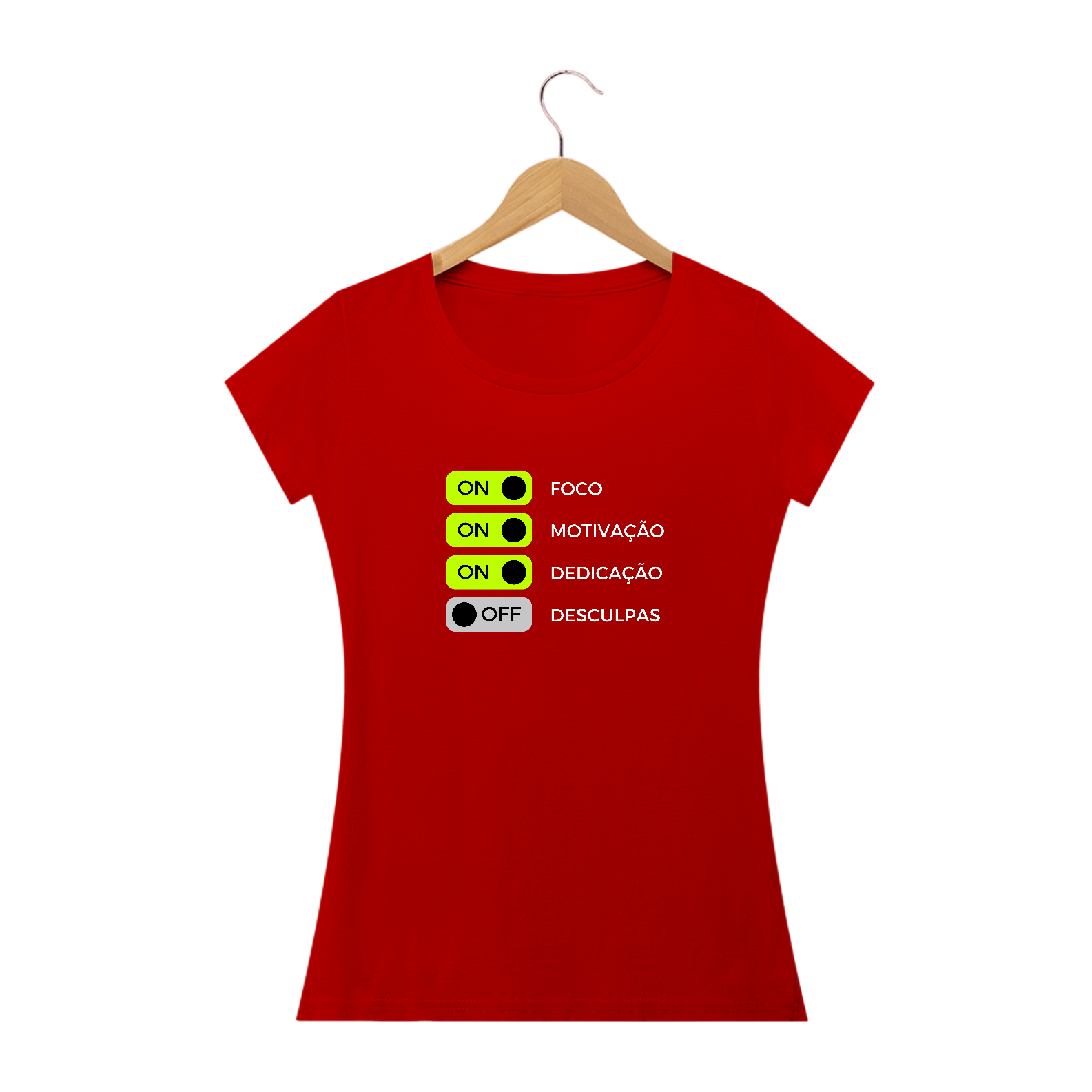 T-Shirt Feminina Foco