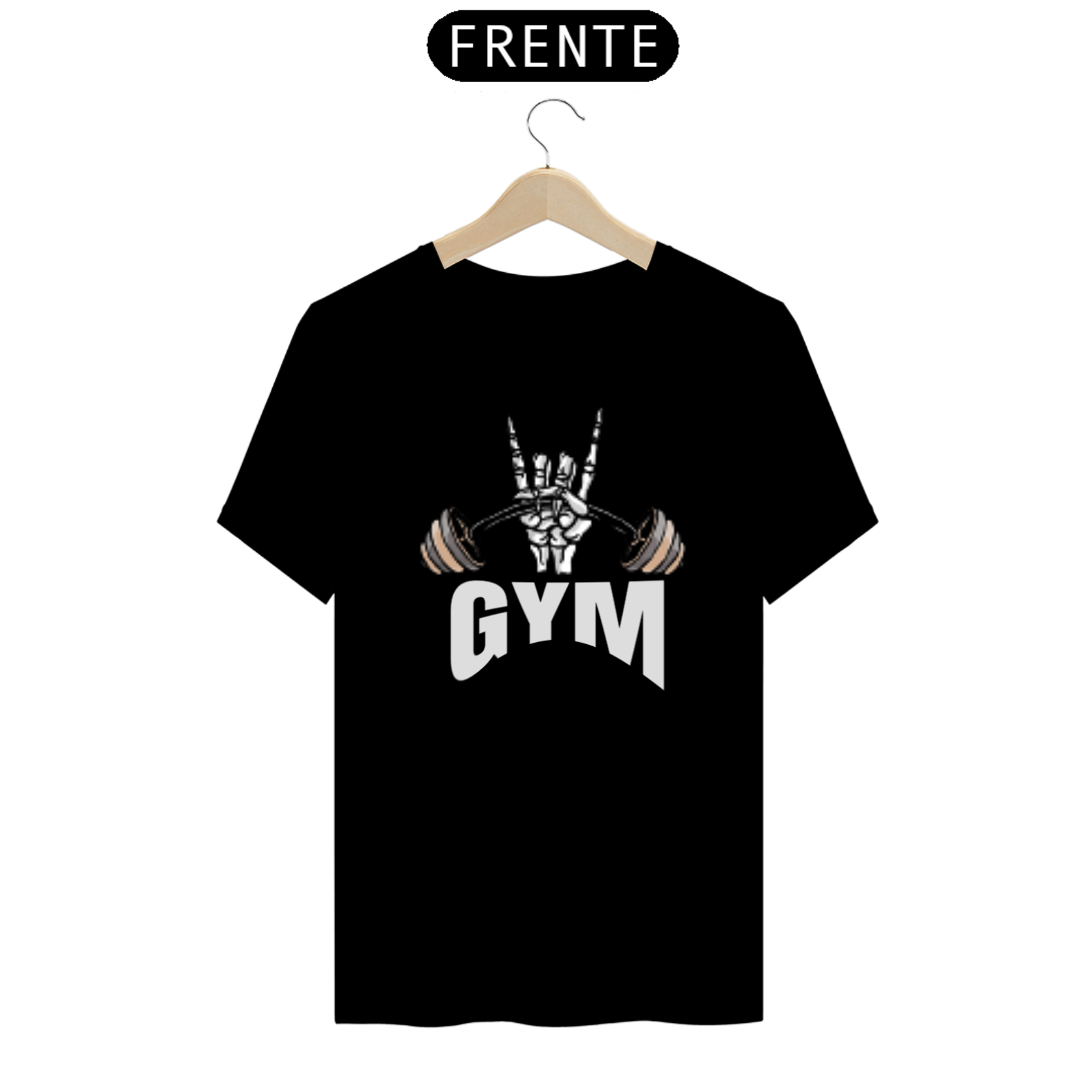 Nome do produto  camisa GYM frente