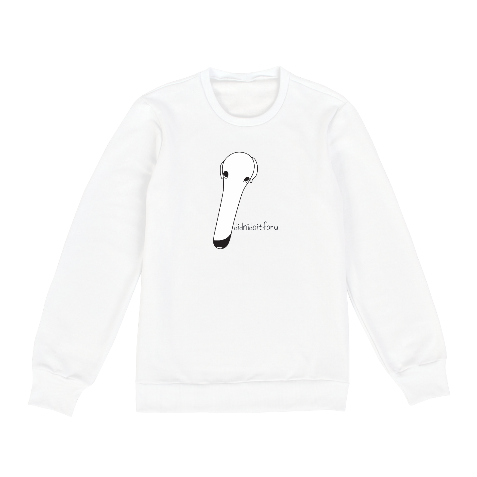 didnidoitforu - Moletom Claro